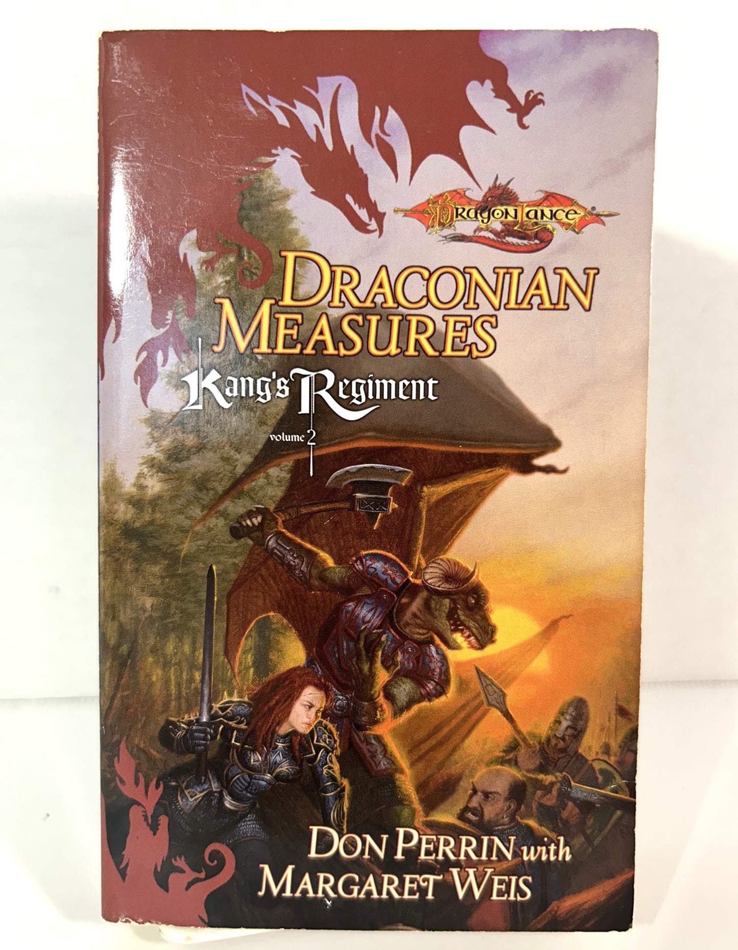 Dragonlance: Draconian Measures (Kang's Regiment #2) by Don Perrin & Margaret Weis 2000 1st Printing