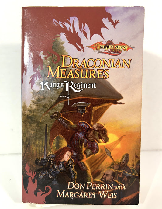 Dragonlance: Draconian Measures (Kang's Regiment #2) by Don Perrin & Margaret Weis 2000 1st Printing