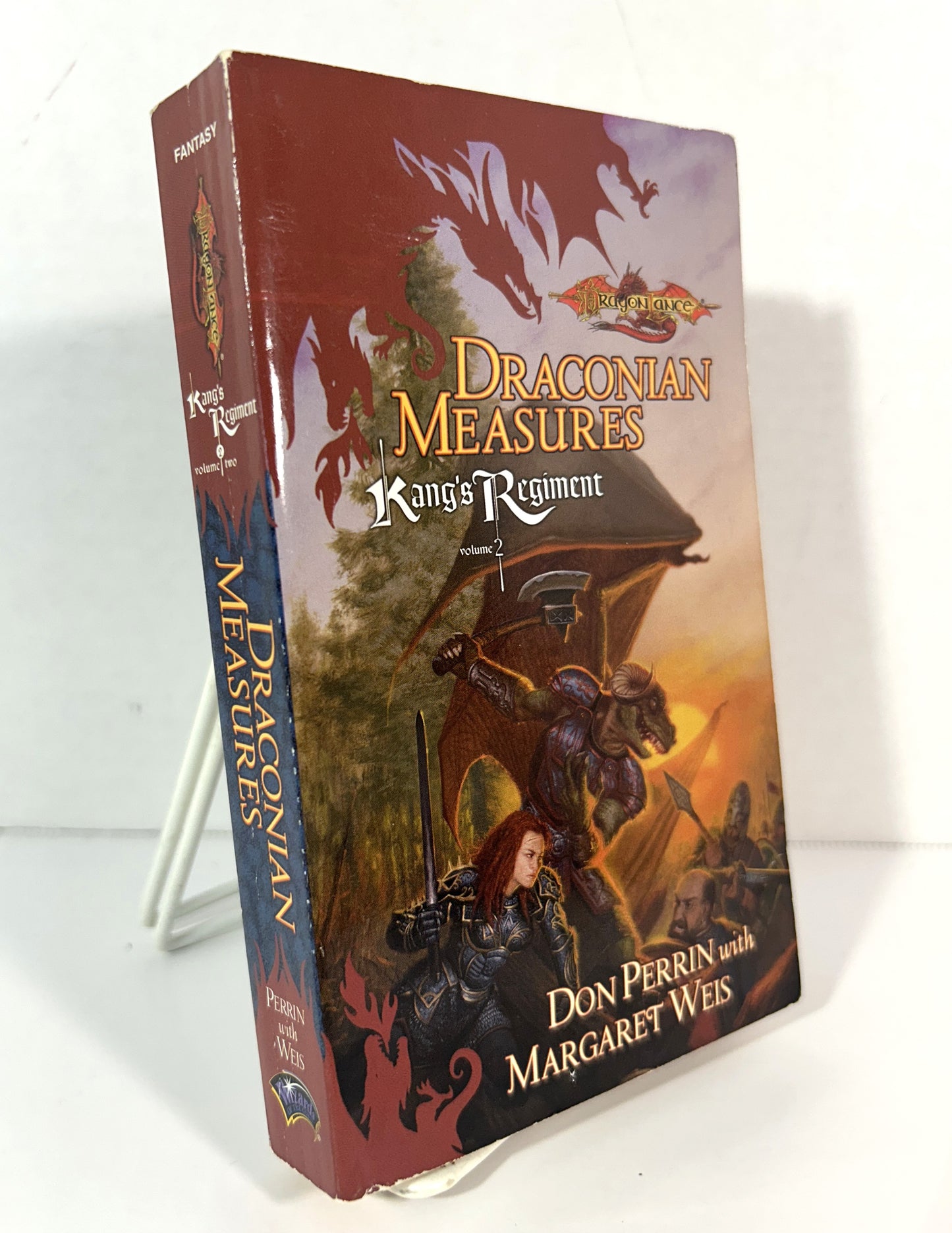 Dragonlance: Draconian Measures (Kang's Regiment #2) by Don Perrin & Margaret Weis 2000 1st Printing