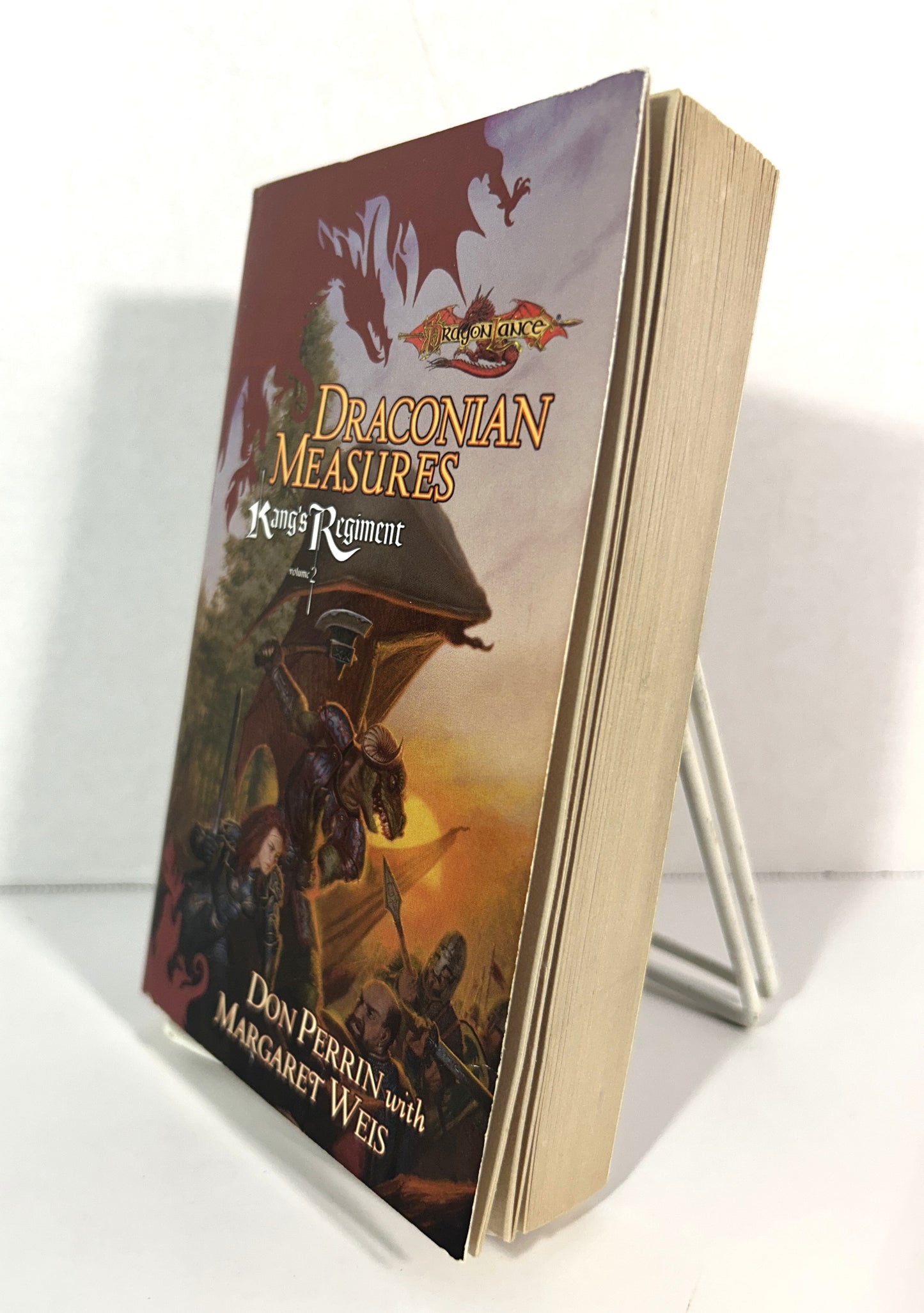 Dragonlance: Draconian Measures (Kang's Regiment #2) by Don Perrin & Margaret Weis 2000 1st Printing