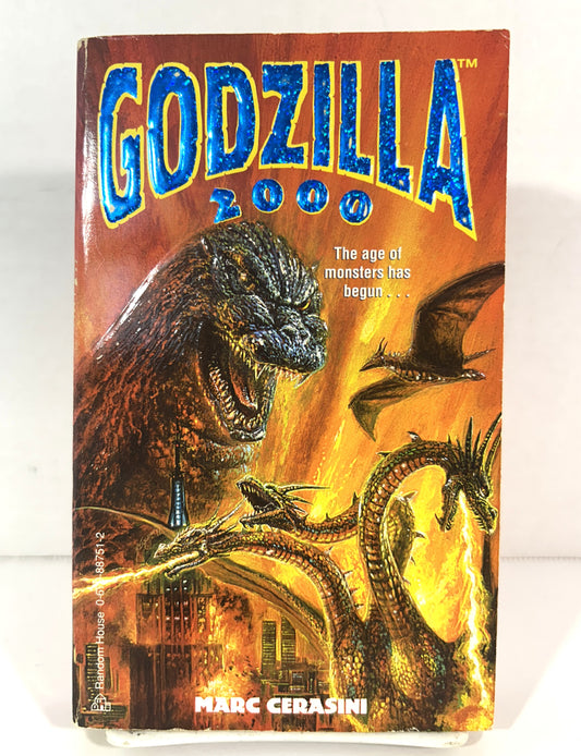 Godzilla 2000 by Marc Cerasini 1997 1st Printing
