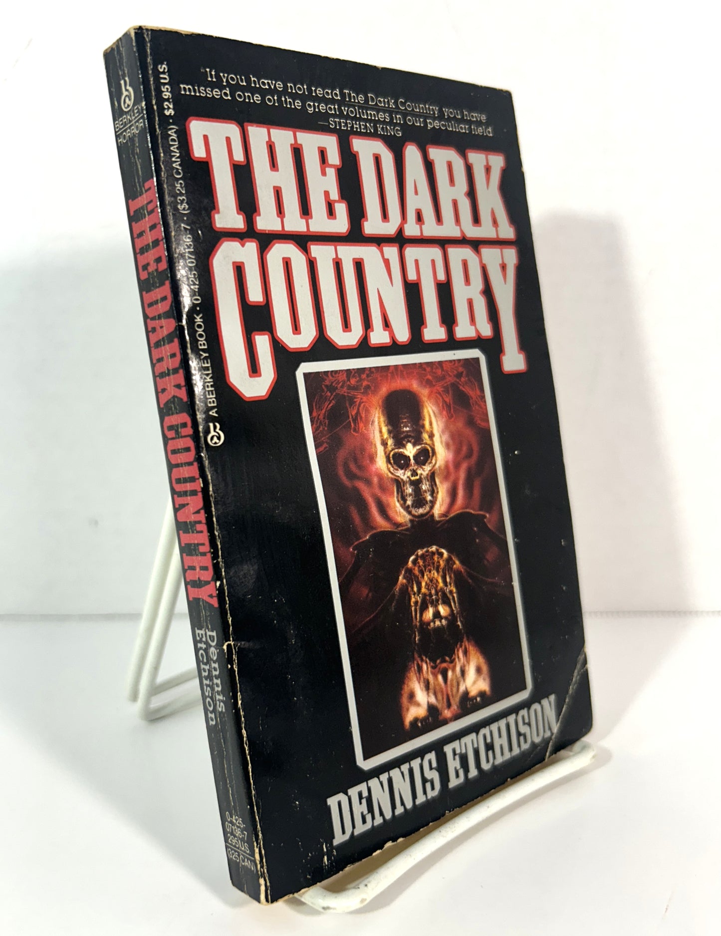 The Dark Country by Dennis Ethison 1984 2nd Printing