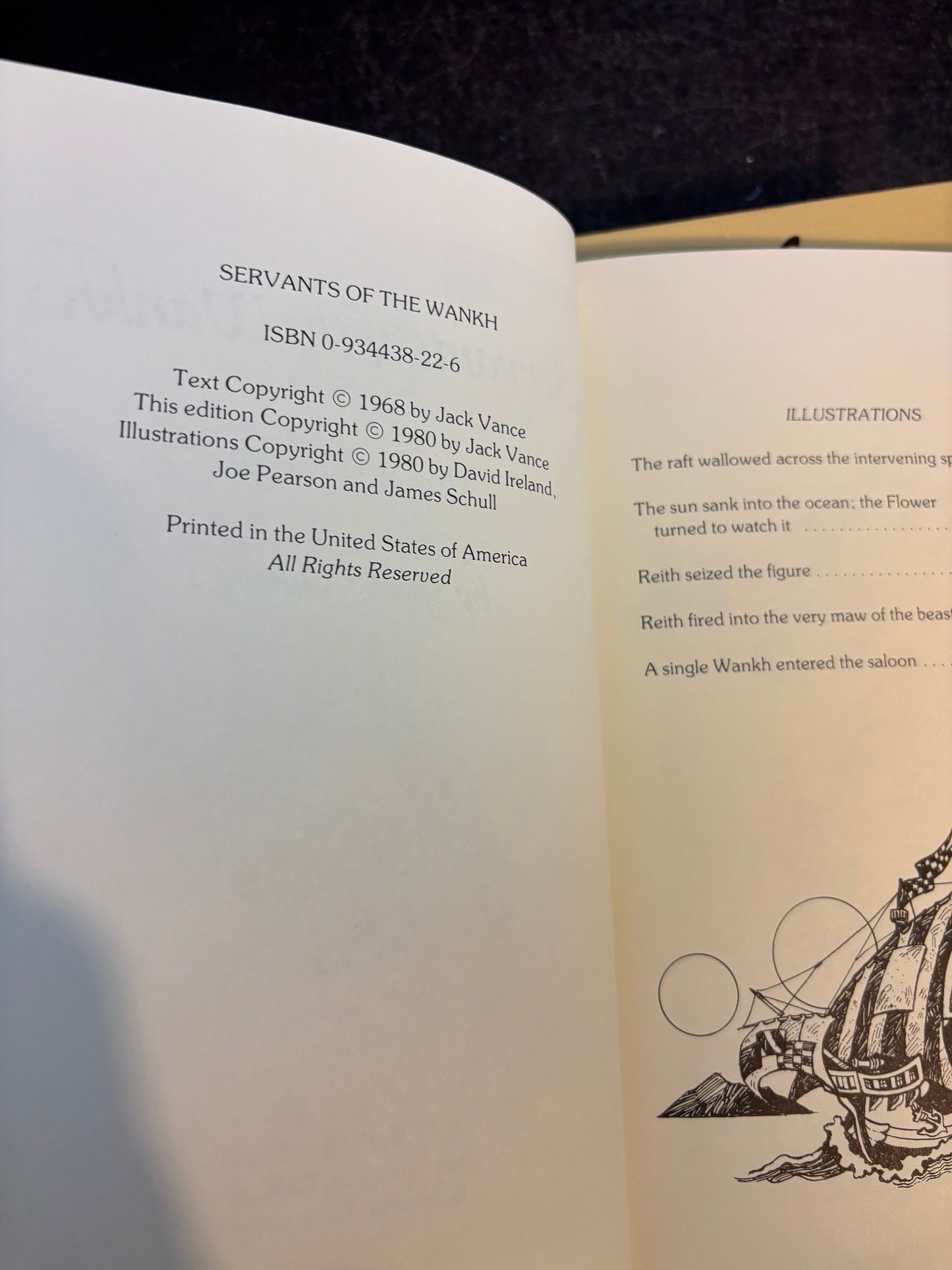 Complete Tschai Planet of Adventure by Jack Vance 4 Volume HB Set 1st Editions Illustrated
