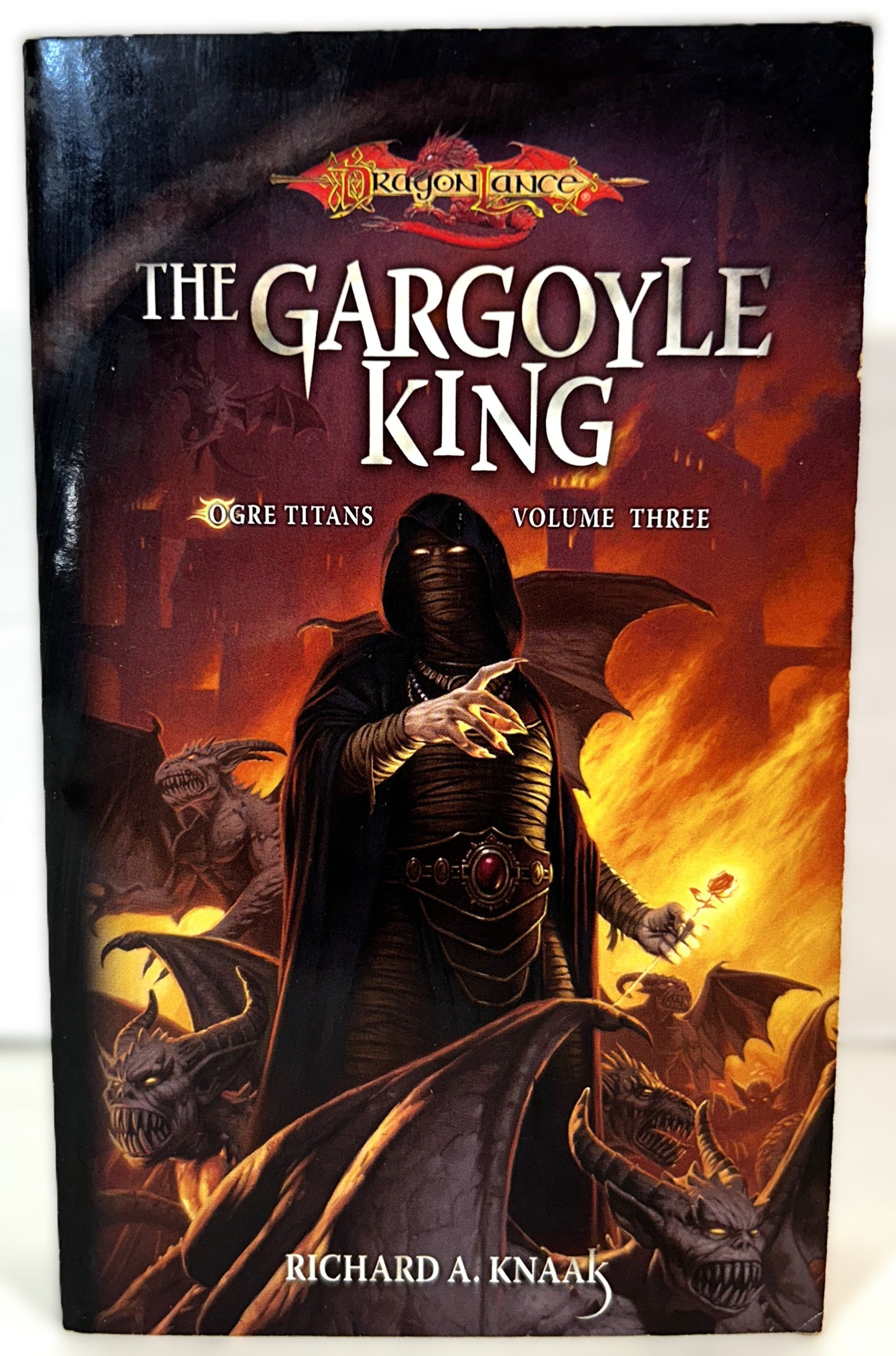 Dragonlance: The Gargoyle King (Ogre Titans #3) by Richard A. Knaak 2009 1st Printing