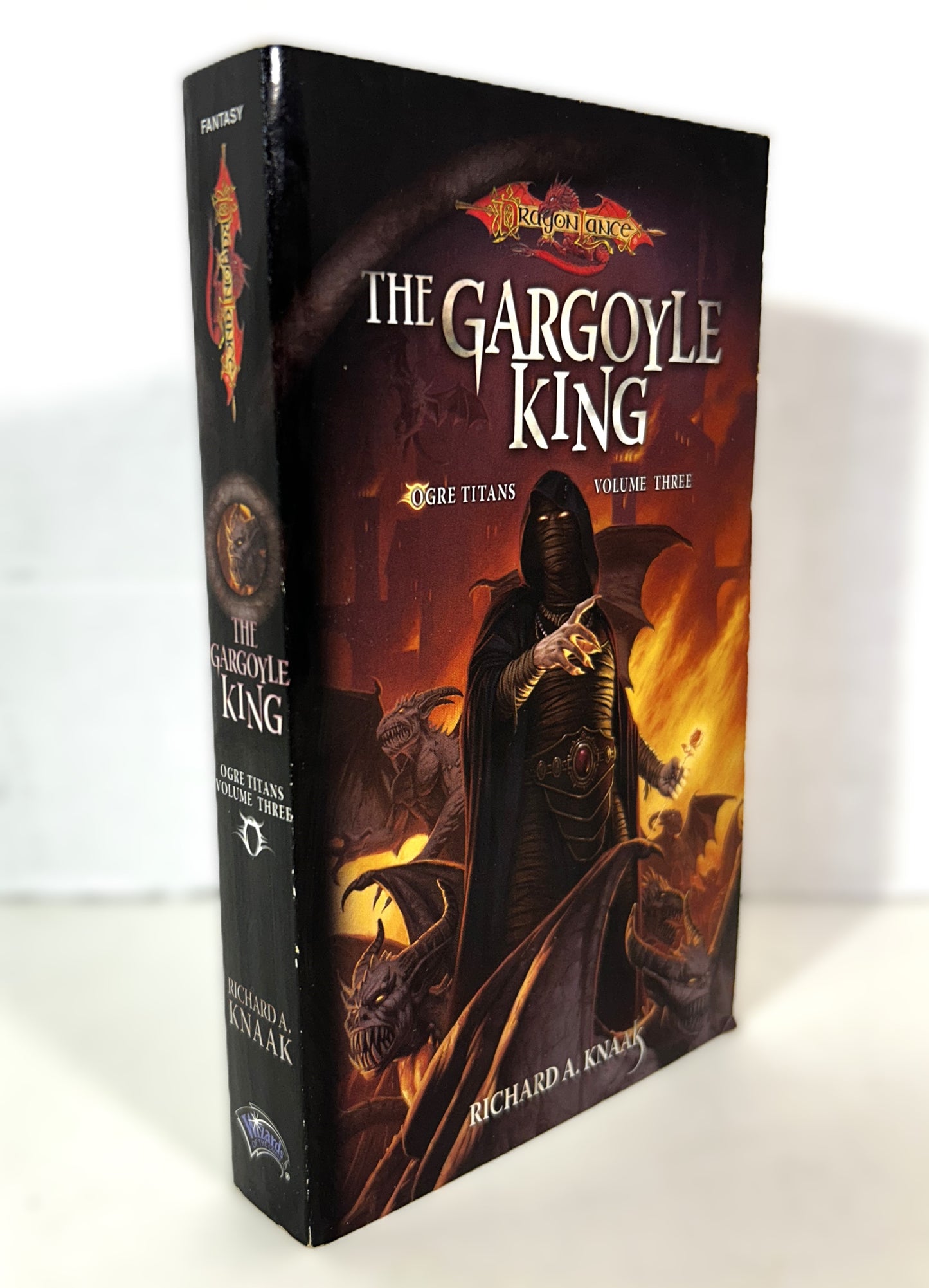 Dragonlance: The Gargoyle King (Ogre Titans #3) by Richard A. Knaak 2009 1st Printing