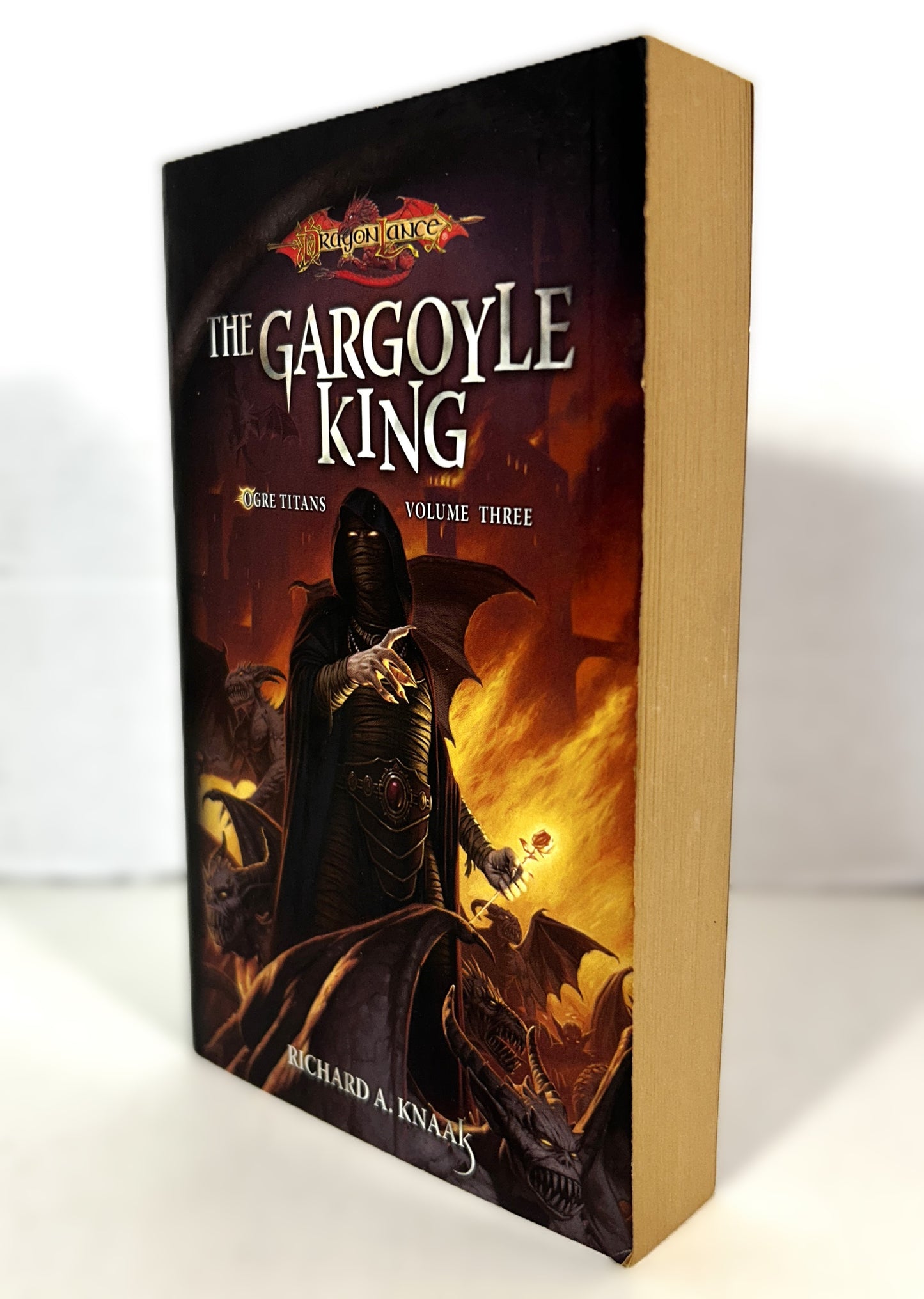 Dragonlance: The Gargoyle King (Ogre Titans #3) by Richard A. Knaak 2009 1st Printing