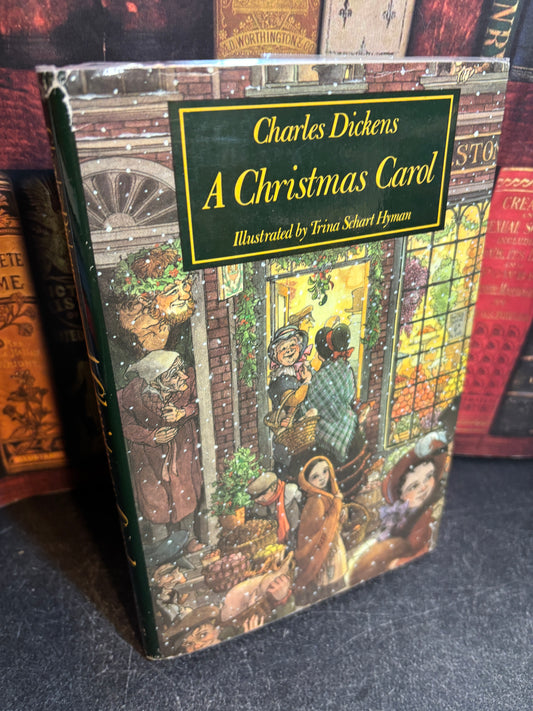 A Christmas Carol by Charles Dickens SIGNED by Illustrator Trina Schart Hyman 1983