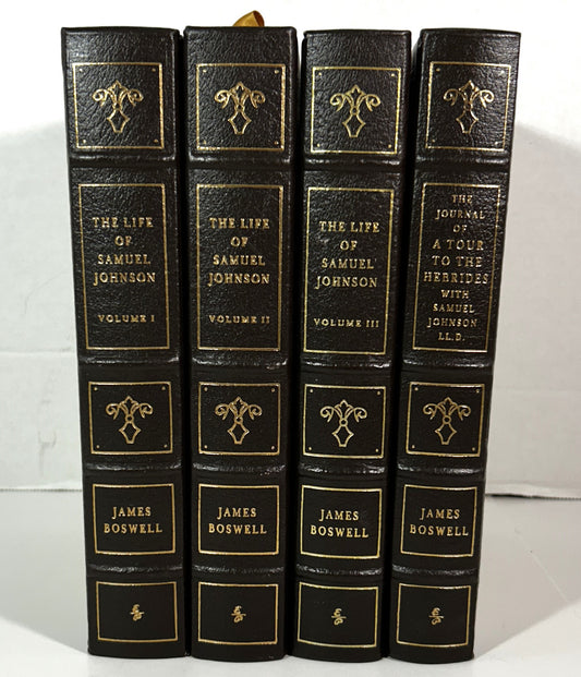 Easton Press: Complete Set of The Life of Samuel Johnson & The Journal of a Tour by James Boswell 1993