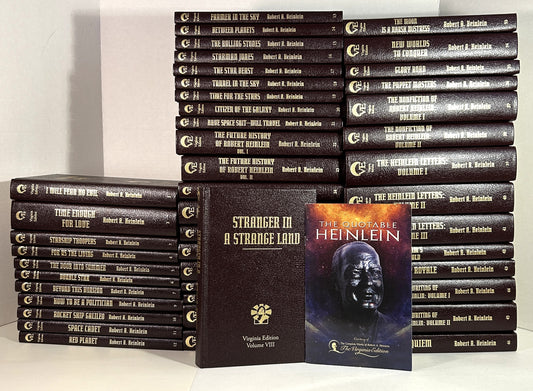 Complete 46 Volume Works of Heinlein Virginia Edition 2008 Ltd Ed #1159/2000