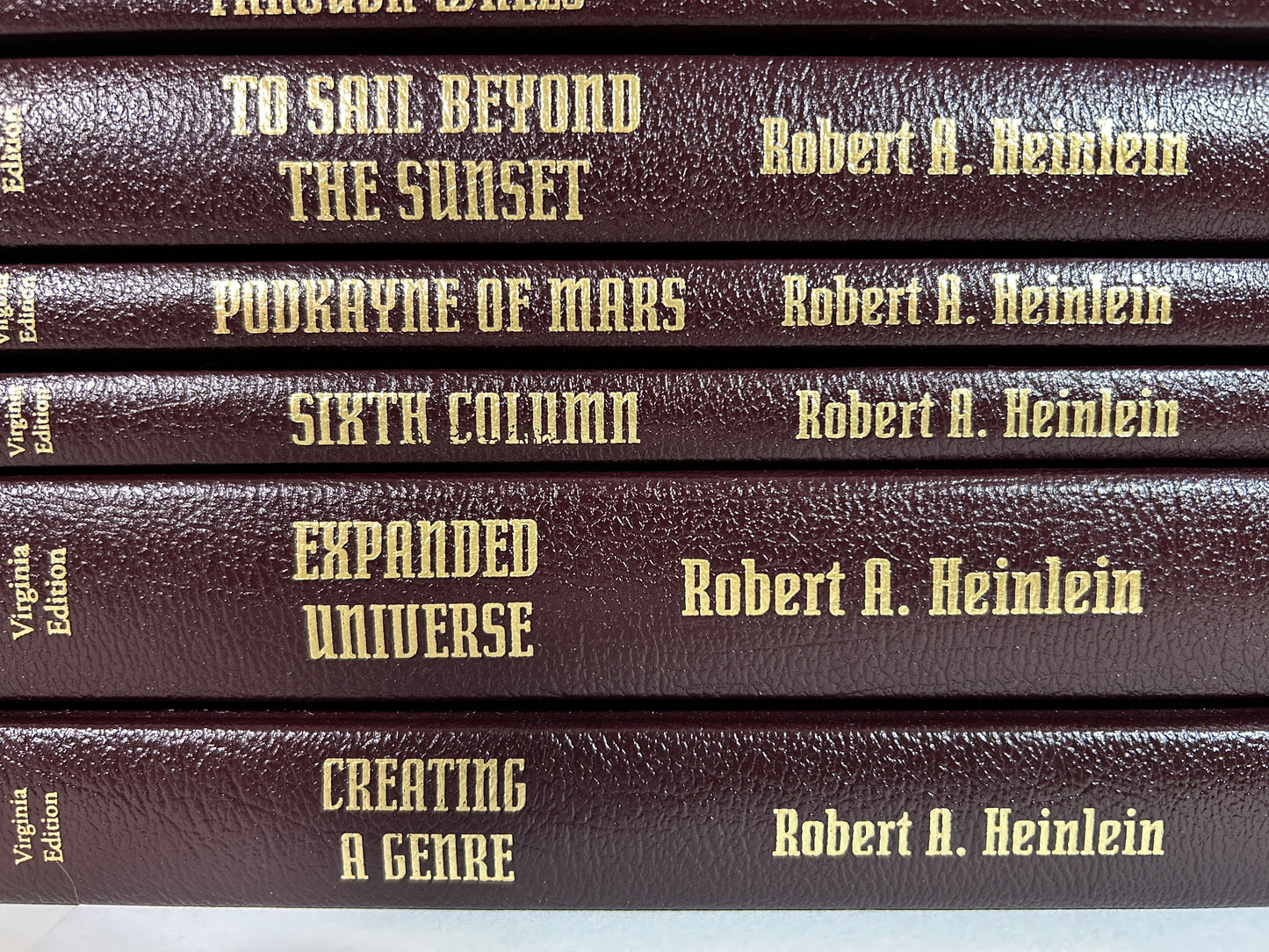 Complete 46 Volume Works of Heinlein Virginia Edition 2008 Ltd Ed #1159/2000