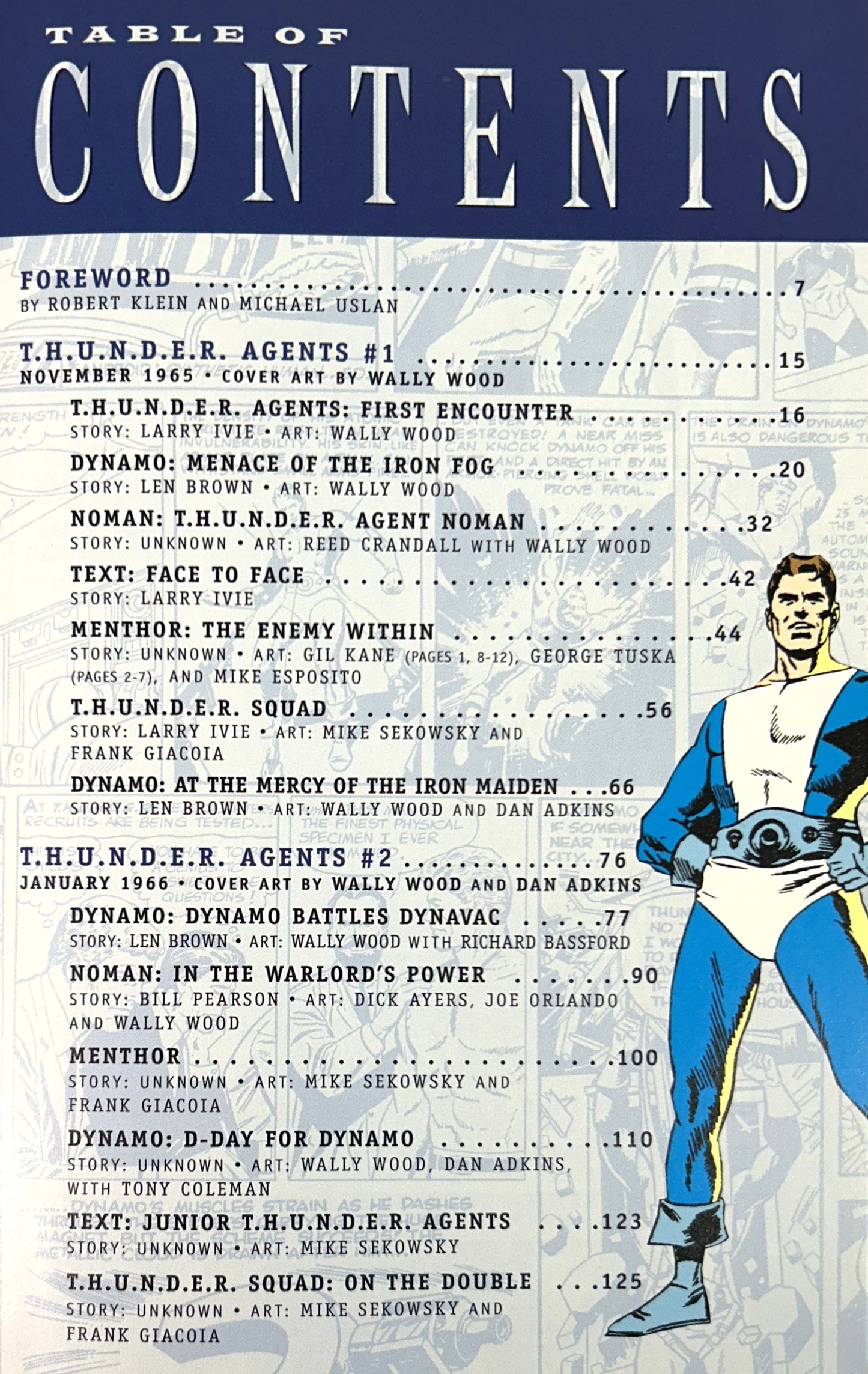DC Archives: Set of 2 T.H.U.N.D.E.R. Agents 2002