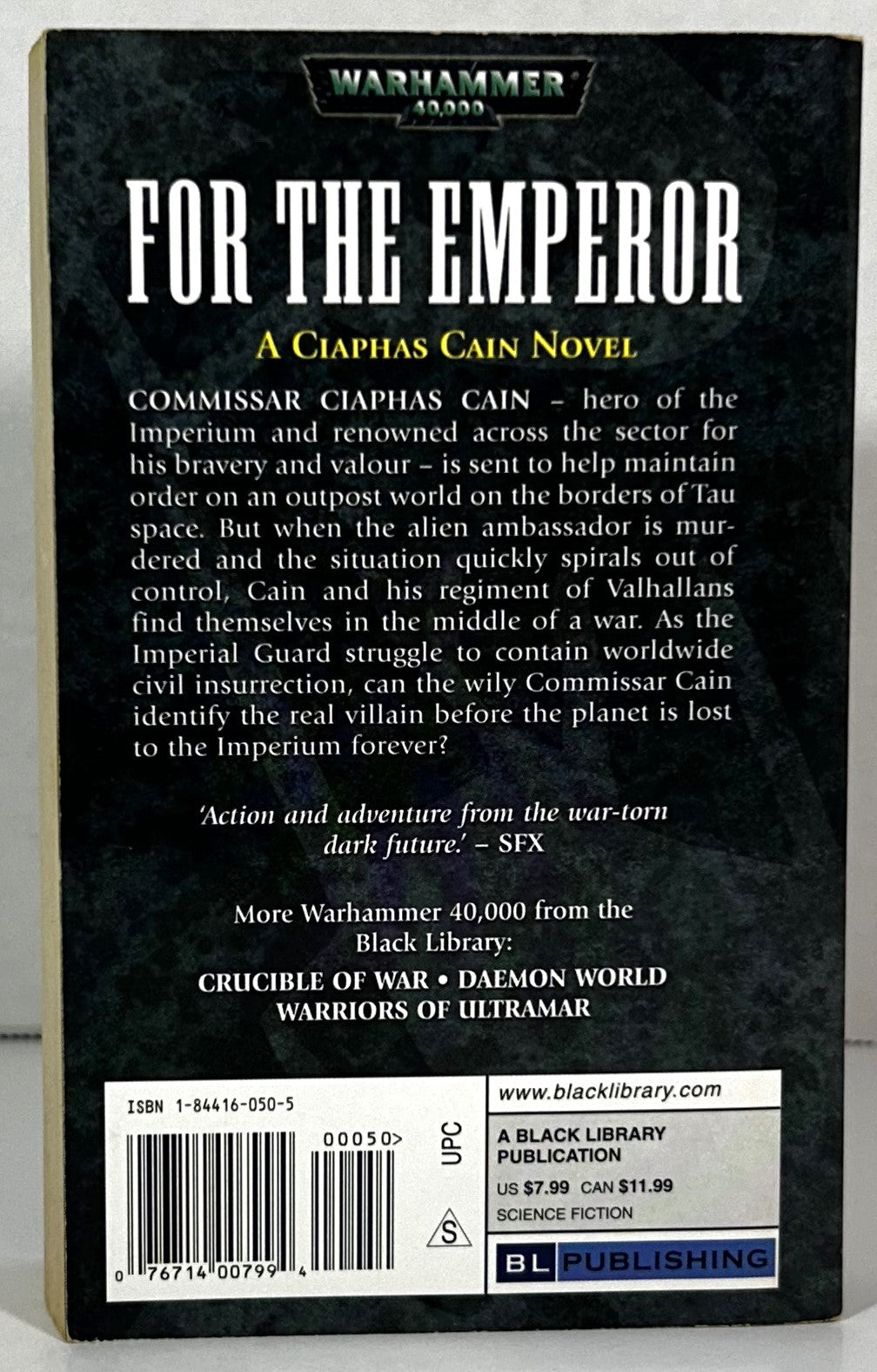 Warhammer 40,000: Emperor by Sandy Mitchell 2003