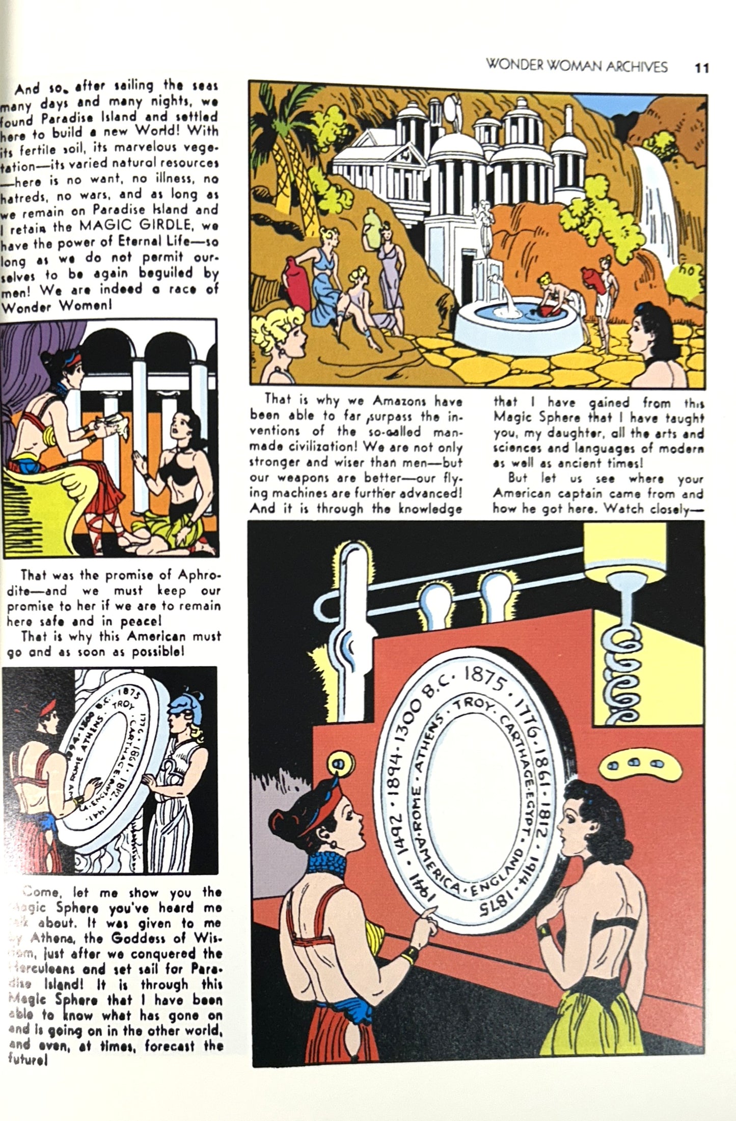 DC Archives: Set of 3 Wonder Woman by William Moulton Marston & HG Peter 1998-2003
