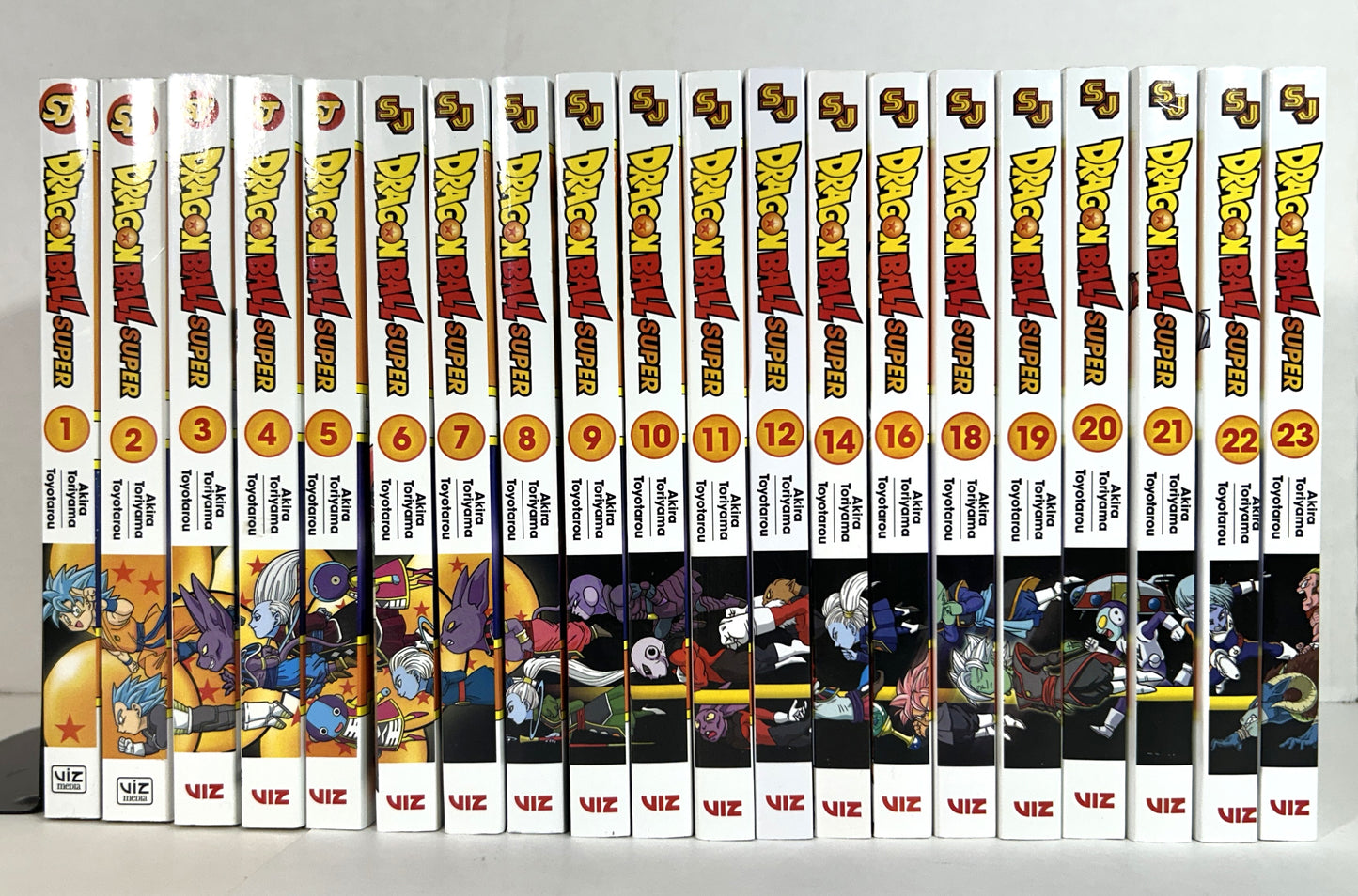 Set of 20 Dragonball Super by Akira Toriyama 2015 1st Prints (INCOMPLETE)