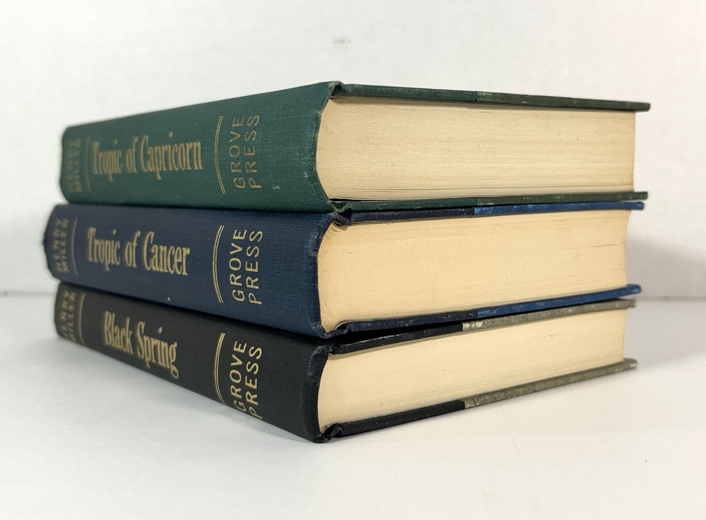 Grove Press: Set of 3 Henry Miller 1961-1963 3rd Printing