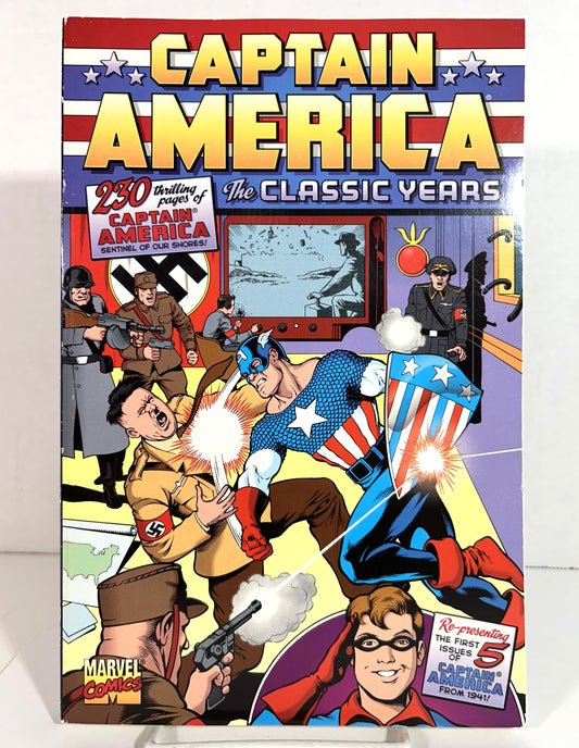 Marvel: Captain America: The Classic Years 1998 1st Printing