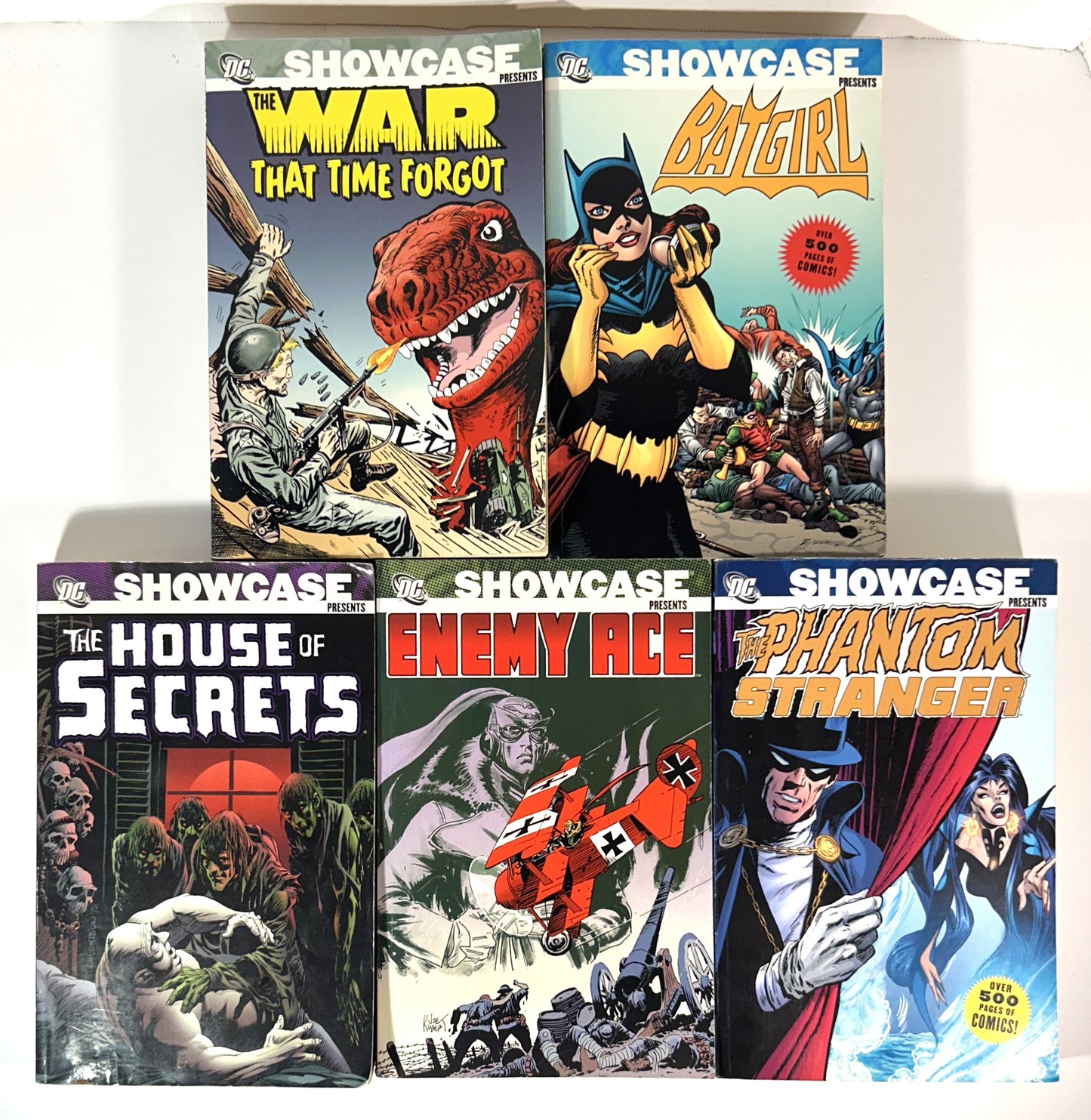 Lot of 5 DC Showcase 2006-2009