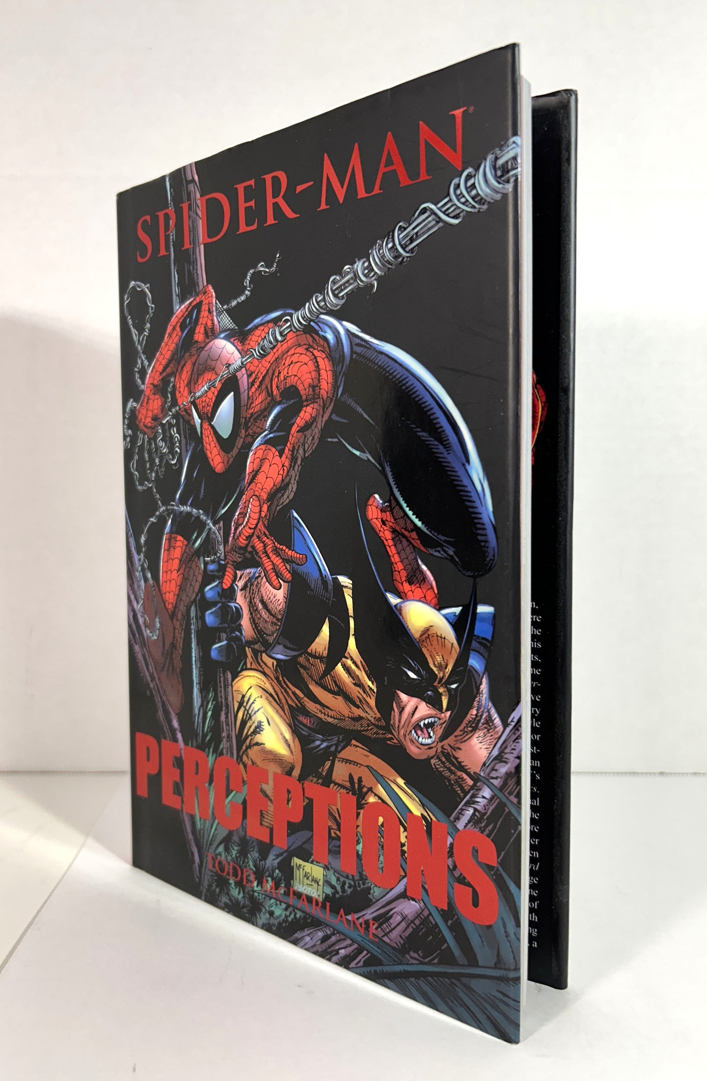 Marvel: SPIDER-MAN: Perceptions by Todd McFarlane 2012 1st Printing