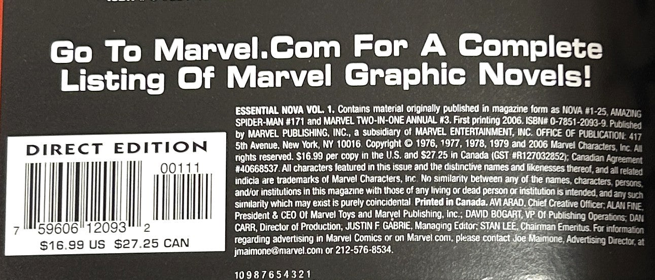 Lot of 6 Marvel Essentials 2002-2009