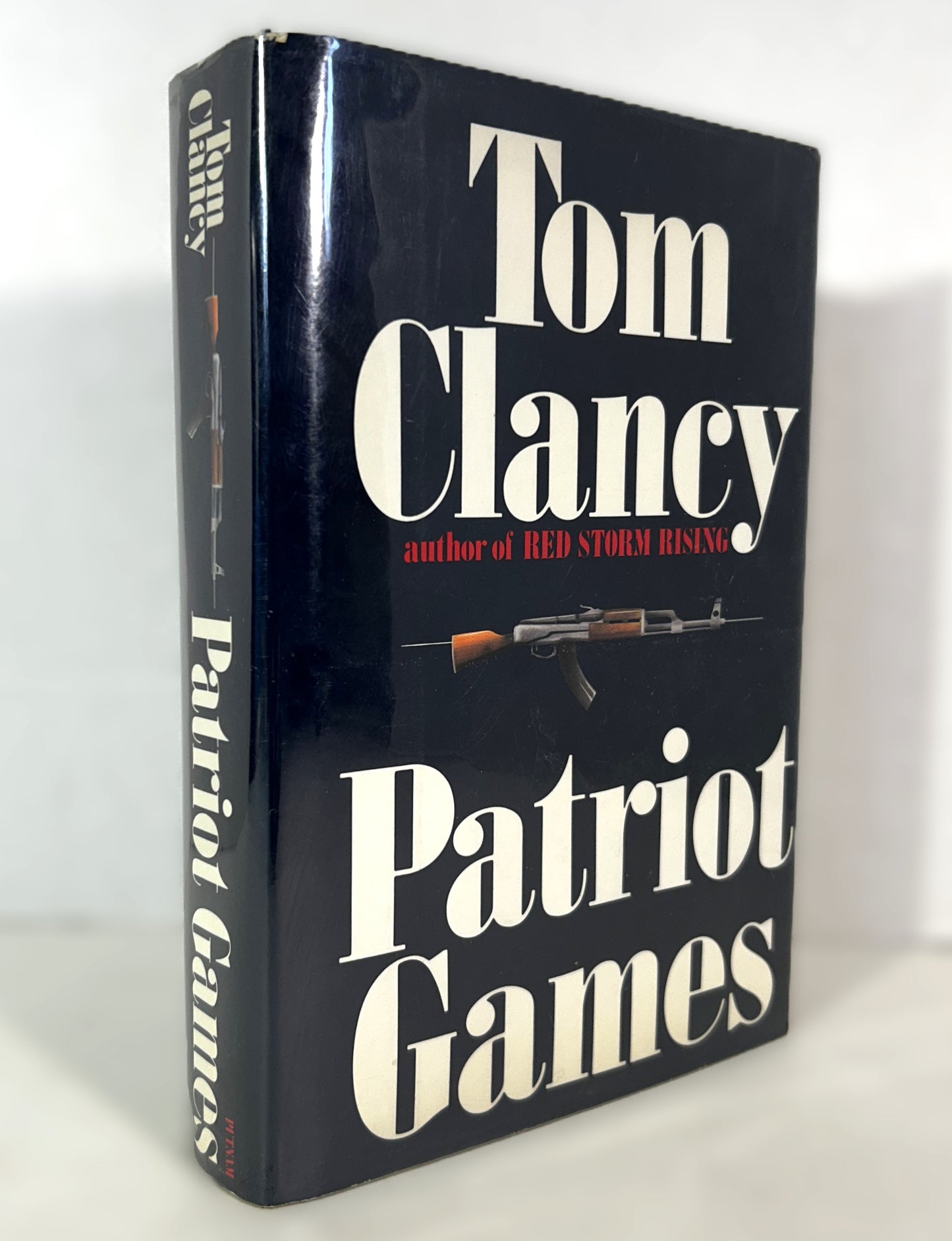 Patriot Games by Tom Clancy 1987 SIGNED 1st Edition