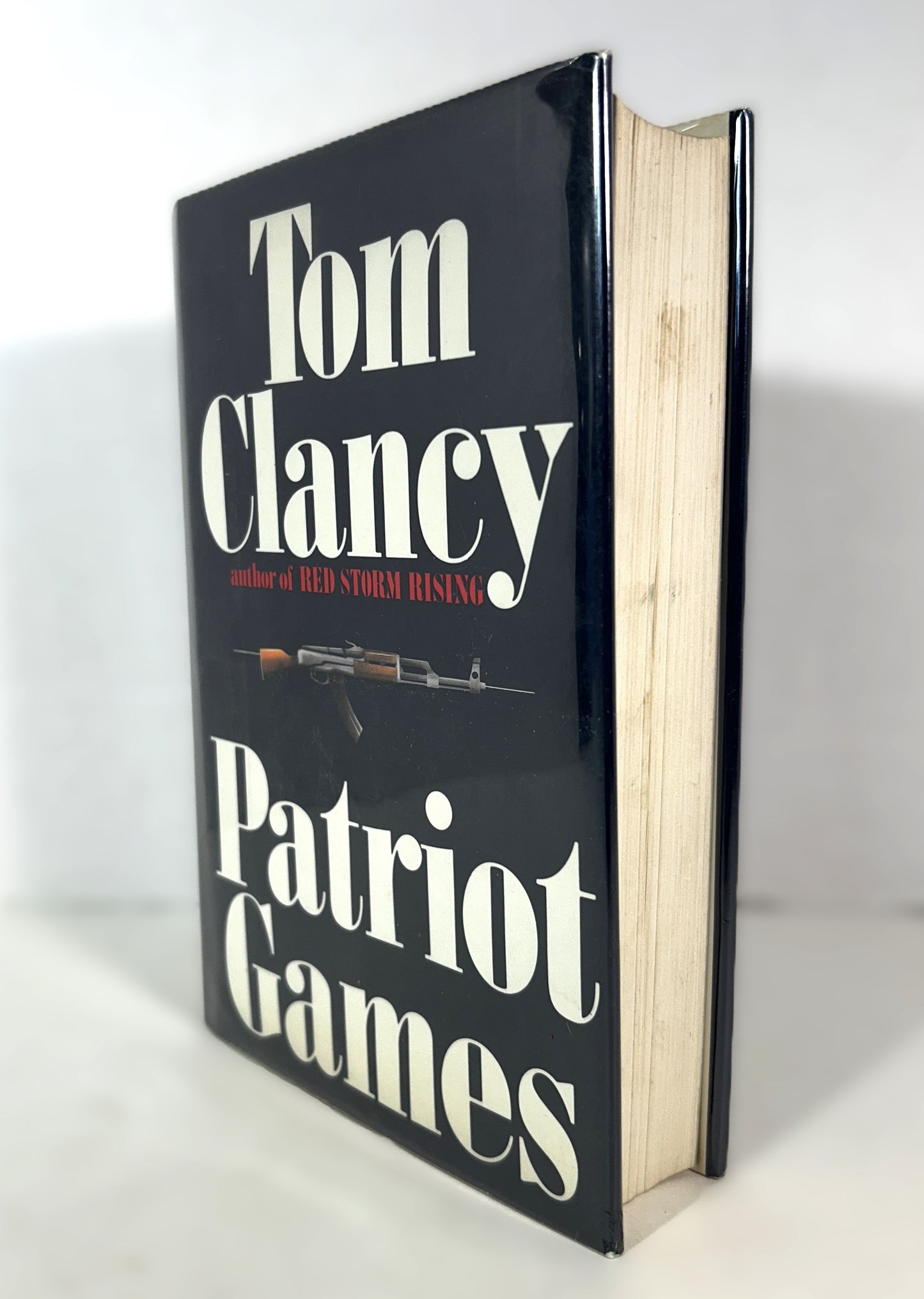 Patriot Games by Tom Clancy 1987 SIGNED 1st Edition