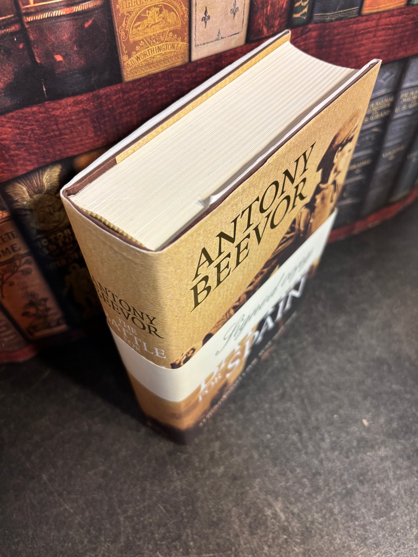 The Battle for Spain: The Spanish Civil War 1936-1939 Antony Beevor SIGNED 1st Edition UK 2006