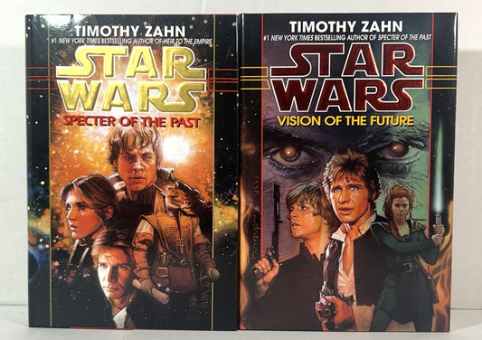 Star Wars: Specter of the Past + Vision of the Future by Timothy Zahn 1997-1998 1st Edition