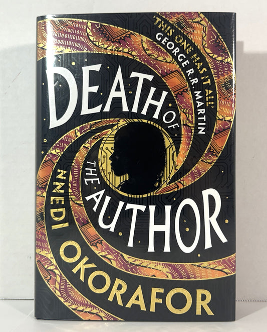 Death of the Author by Nnedi Okorafor 2025 SIGNED Limited Edition SPRAYED EDGES