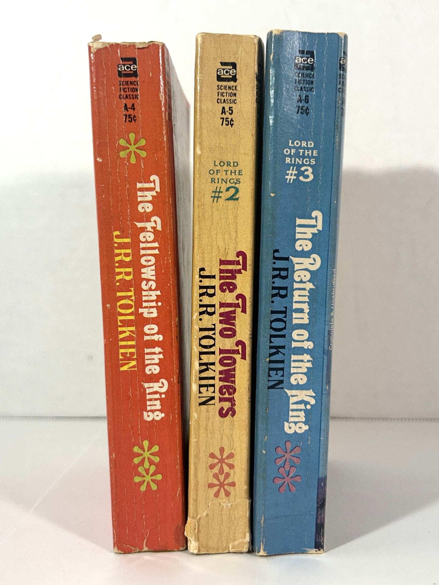 The Lord of the Rings by JRR Tolkien ACE Unauthorized Editions w/ Custom Slipcase