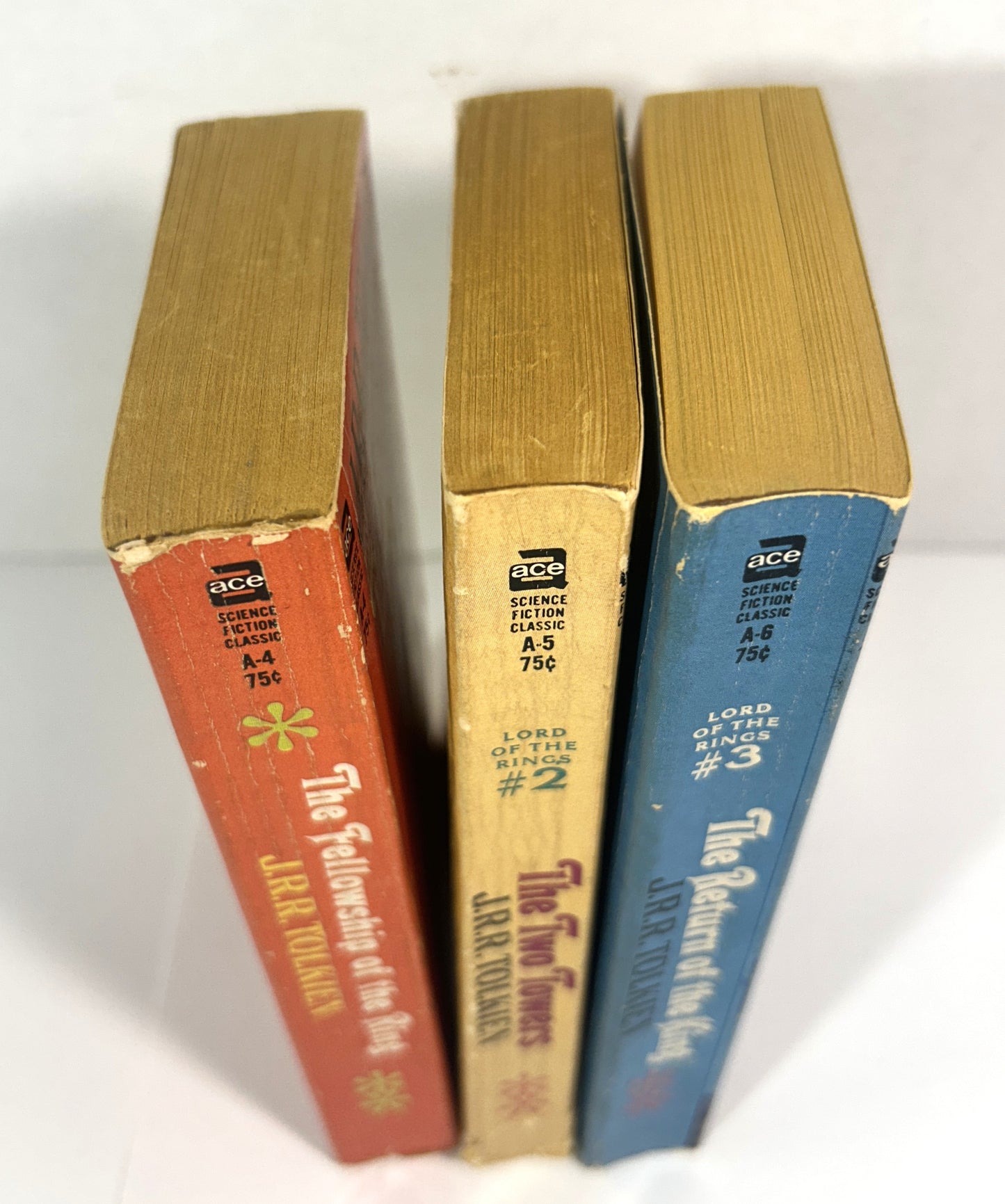 The Lord of the Rings by JRR Tolkien ACE Unauthorized Editions w/ Custom Slipcase