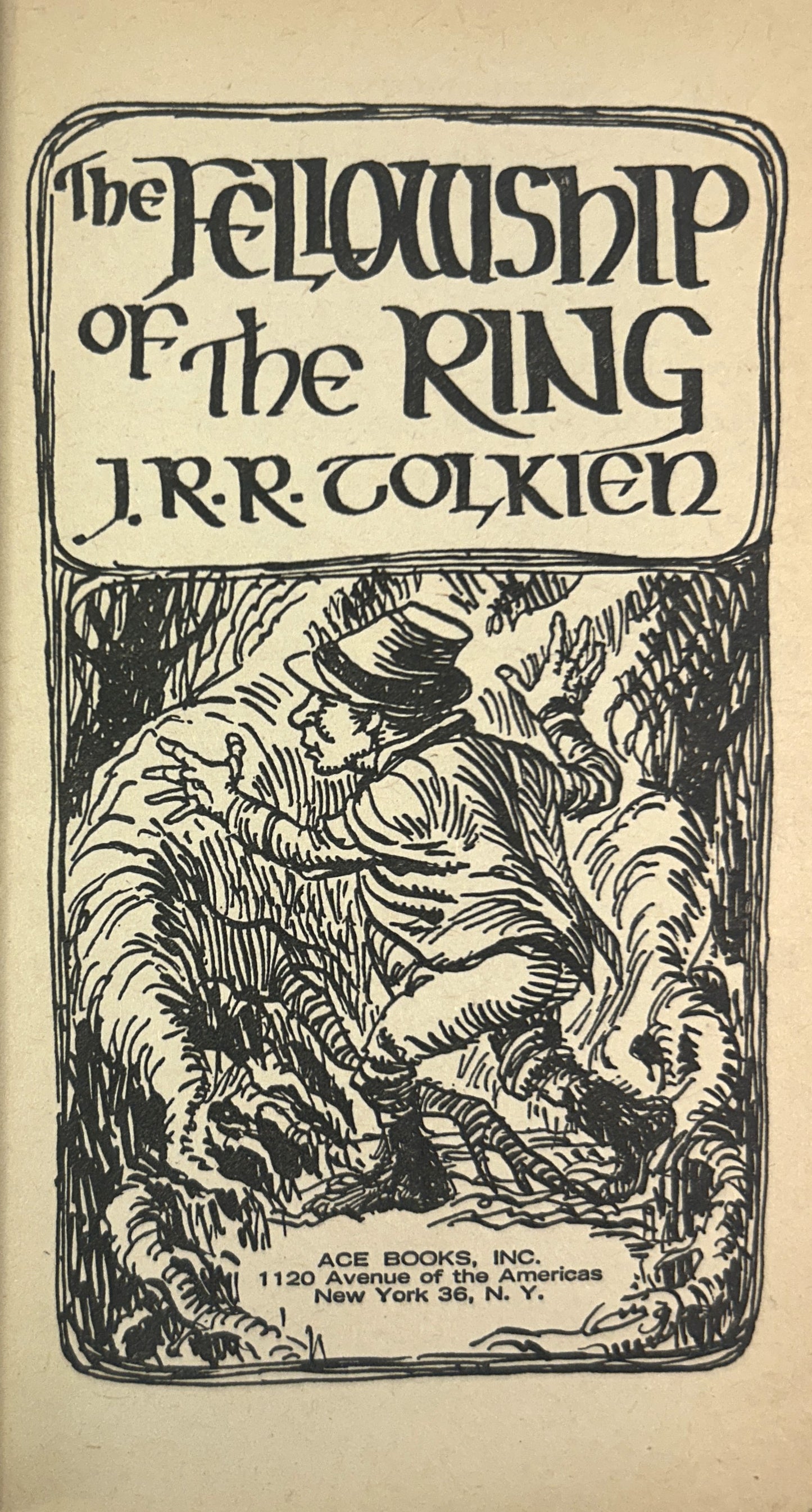 The Lord of the Rings by JRR Tolkien ACE Unauthorized Editions w/ Custom Slipcase