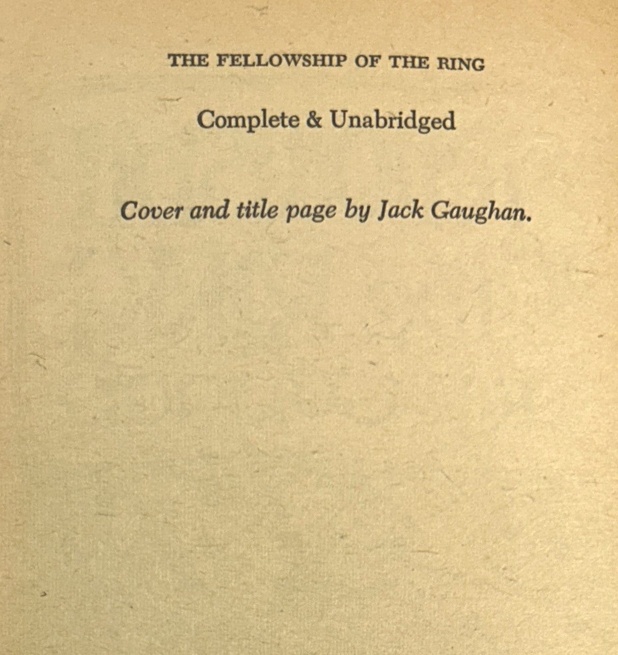 The Lord of the Rings by JRR Tolkien ACE Unauthorized Editions w/ Custom Slipcase