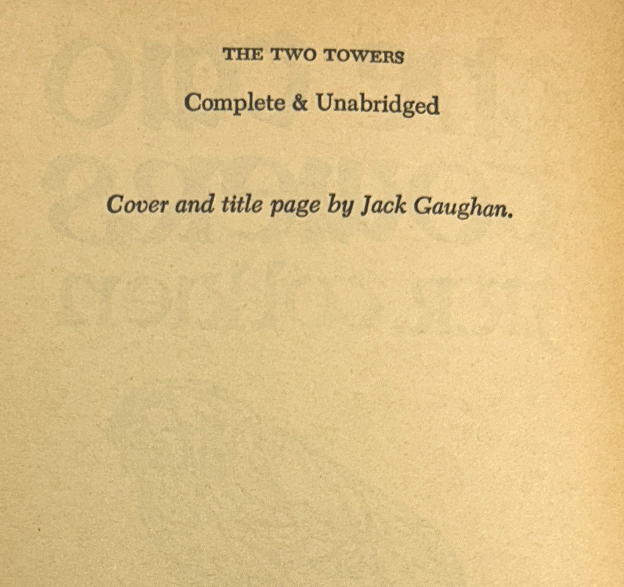 The Lord of the Rings by JRR Tolkien ACE Unauthorized Editions w/ Custom Slipcase