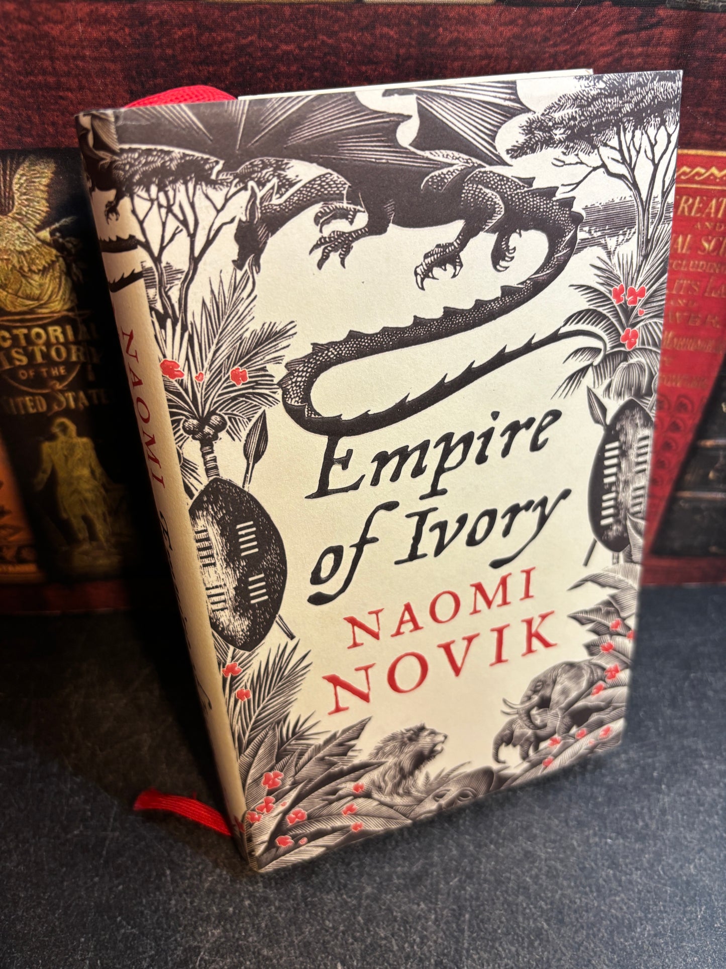 Empire of Ivory by Naomi Novik SIGNED 1st Edition 2007 Hardcover