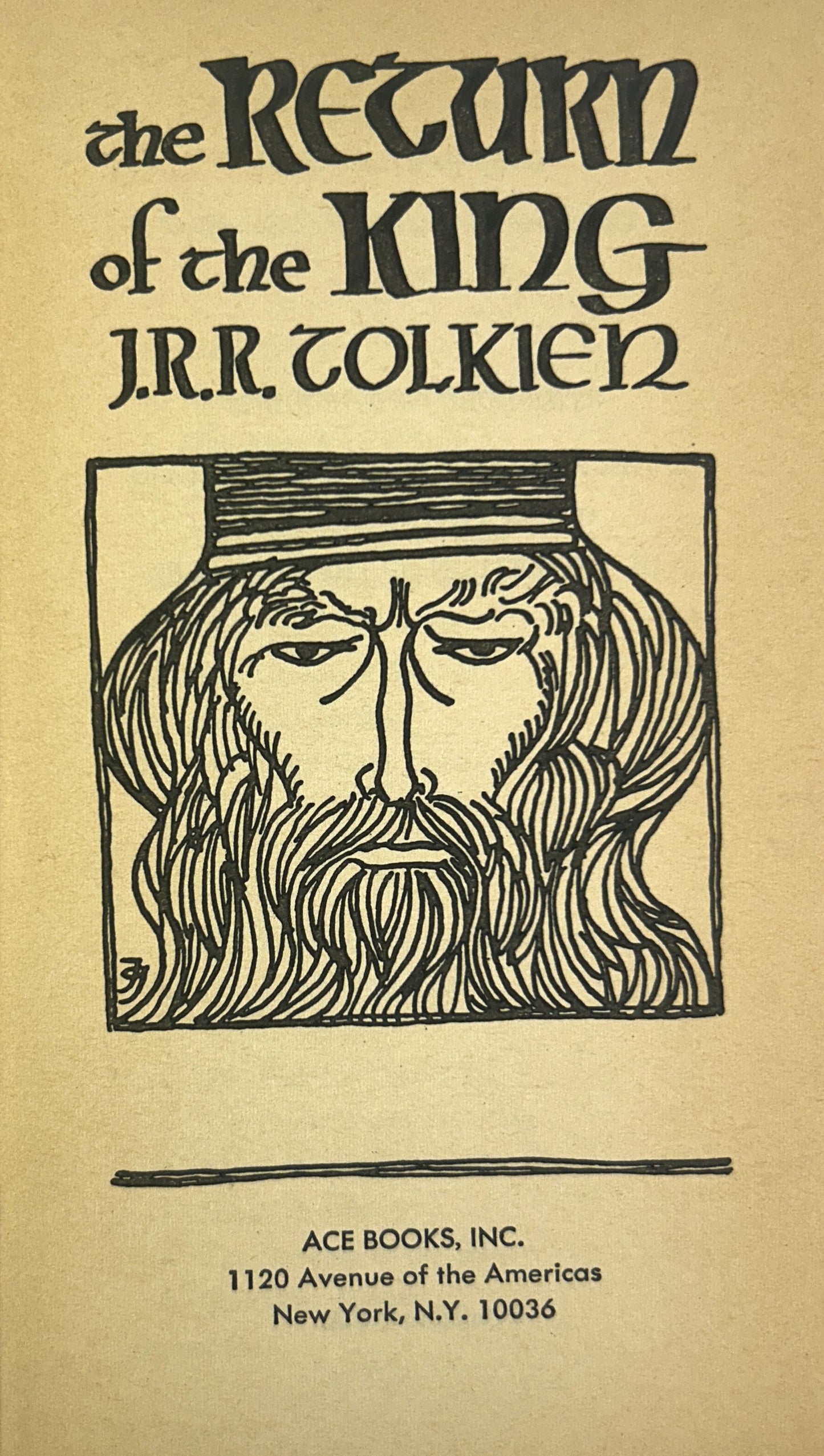 The Lord of the Rings by JRR Tolkien ACE Unauthorized Editions w/ Custom Slipcase
