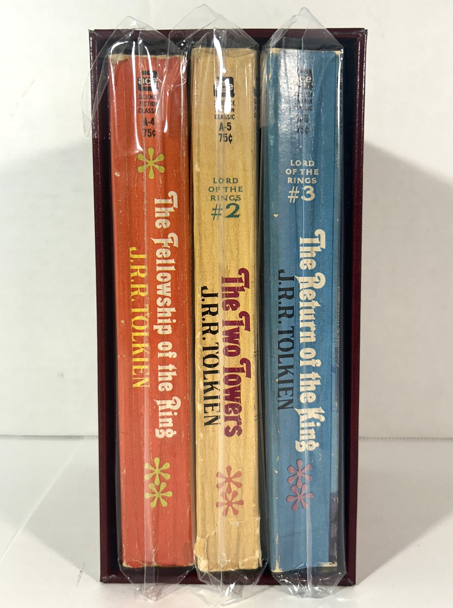 The Lord of the Rings by JRR Tolkien ACE Unauthorized Editions w/ Custom Slipcase