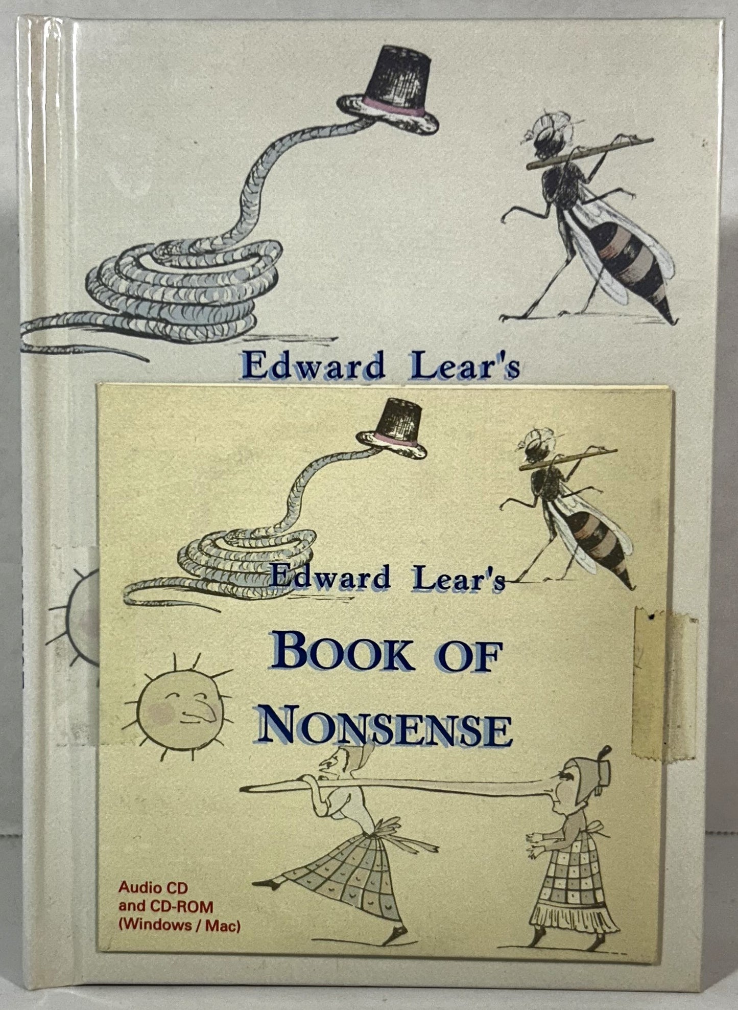 Edward Lear's Book of Nonsense 1995 w/ CD