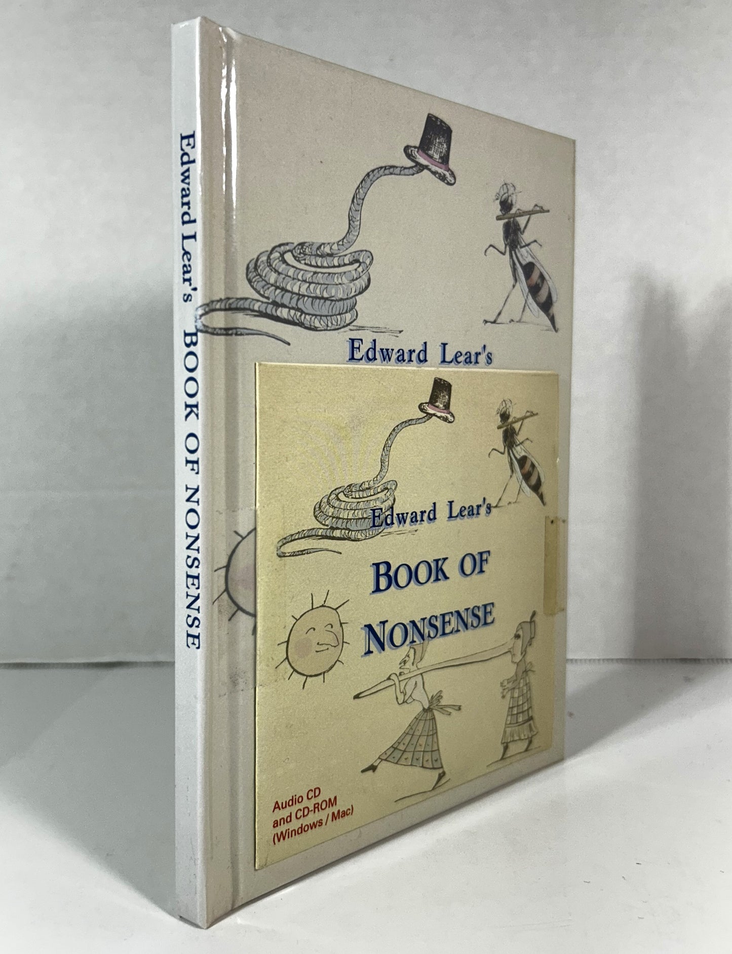 Edward Lear's Book of Nonsense 1995 w/ CD