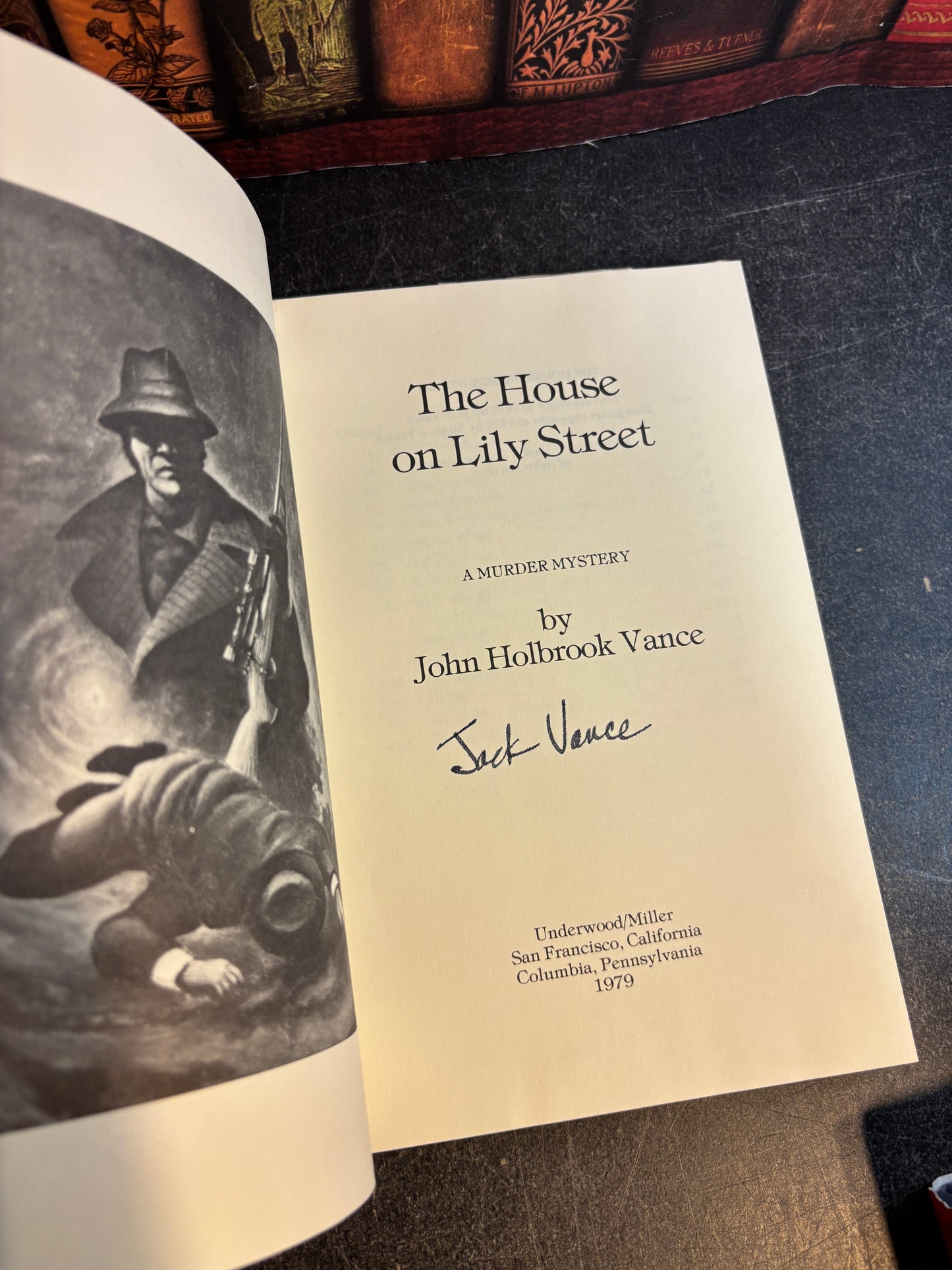The House on Lily Street by Jack Holbrook Vance SIGNED LE 1979 Hardcover 1st Edition