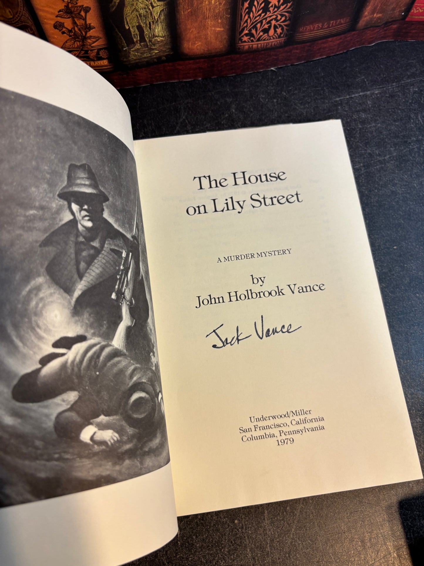 The House on Lily Street by Jack Holbrook Vance SIGNED LE 1979 Hardcover 1st Edition