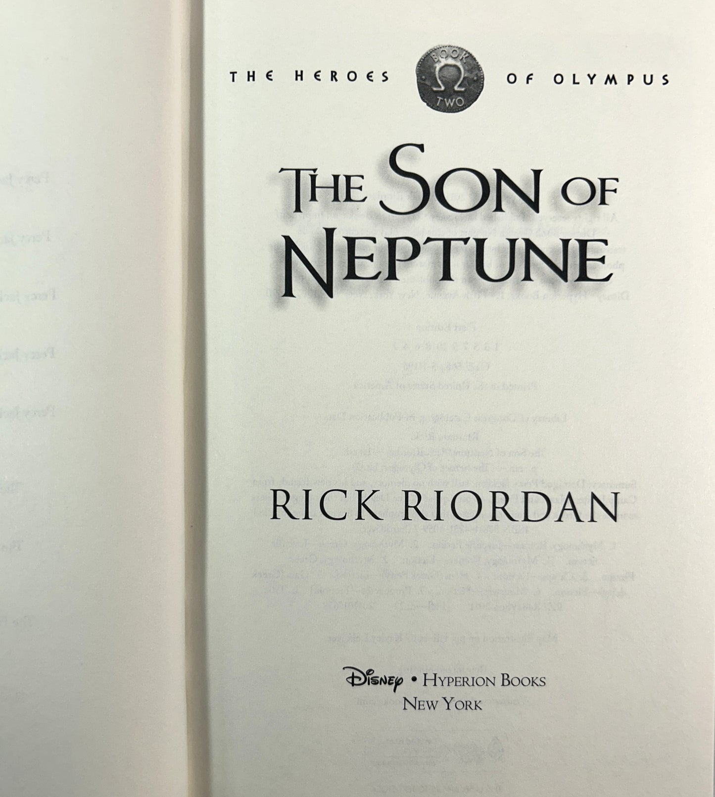 Set of 4 Heroes of Olympus by Rick Riordan 2010-2013 1st Editions #1 SIGNED