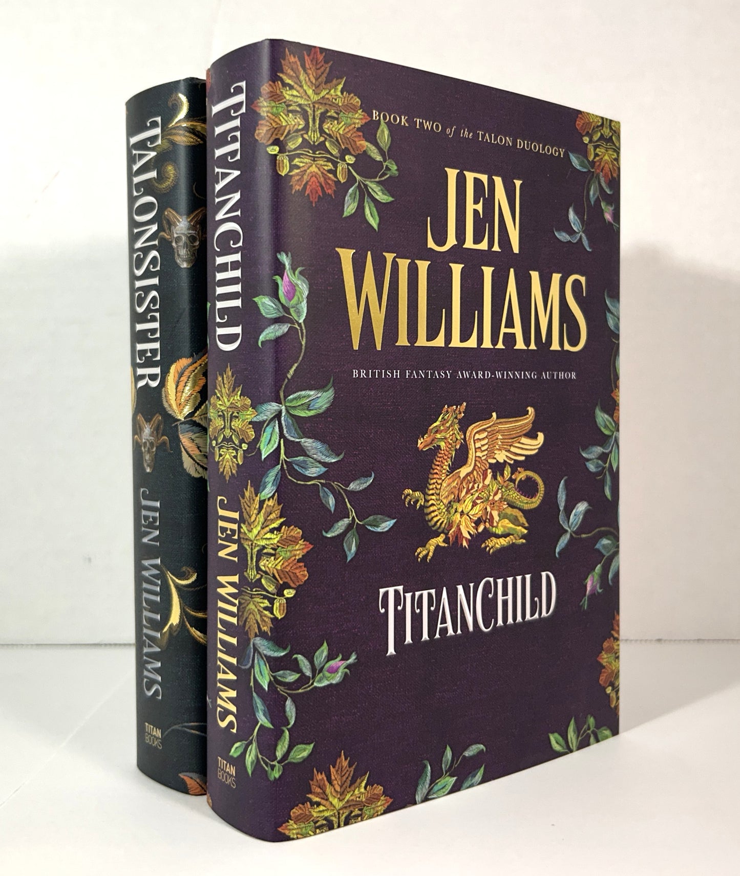 Complete Talon Duology by Jen Williams 2024 SIGNED 1st Editions SPRAYED EDGES