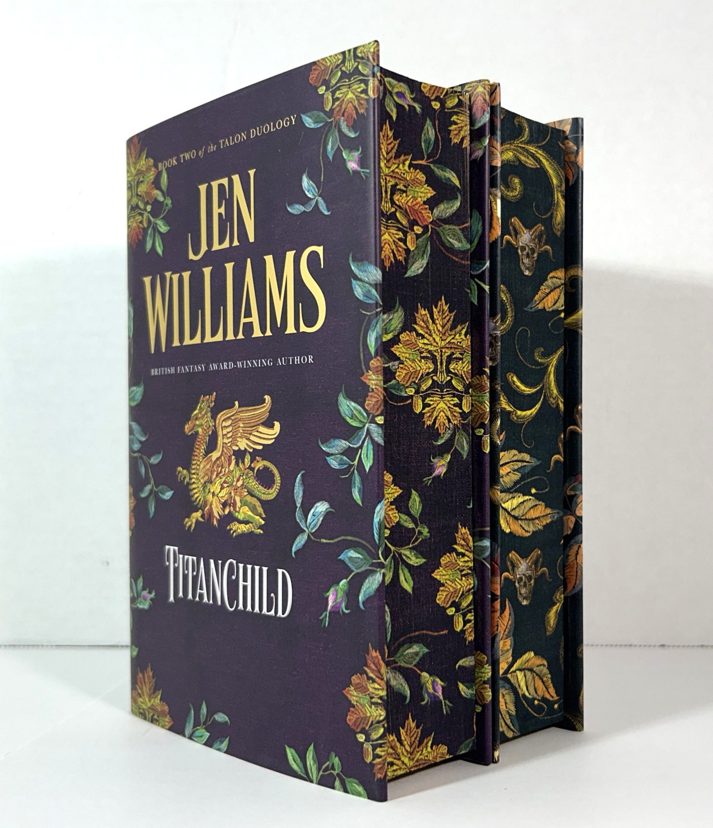 Complete Talon Duology by Jen Williams 2024 SIGNED 1st Editions SPRAYED EDGES