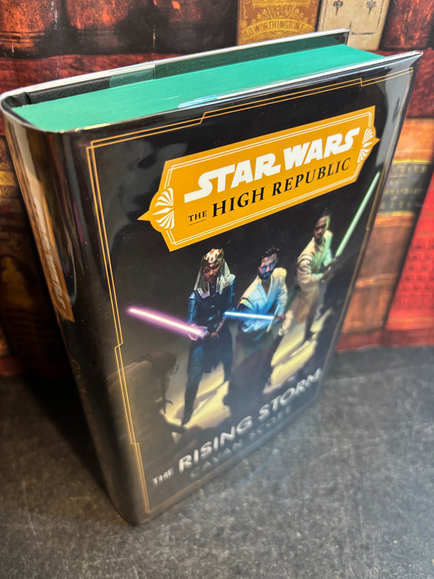 Star Wars High Republic: The Rising Storm by Cavan Scott SIGNED LE #621/1000 w/ Sprayed Edges