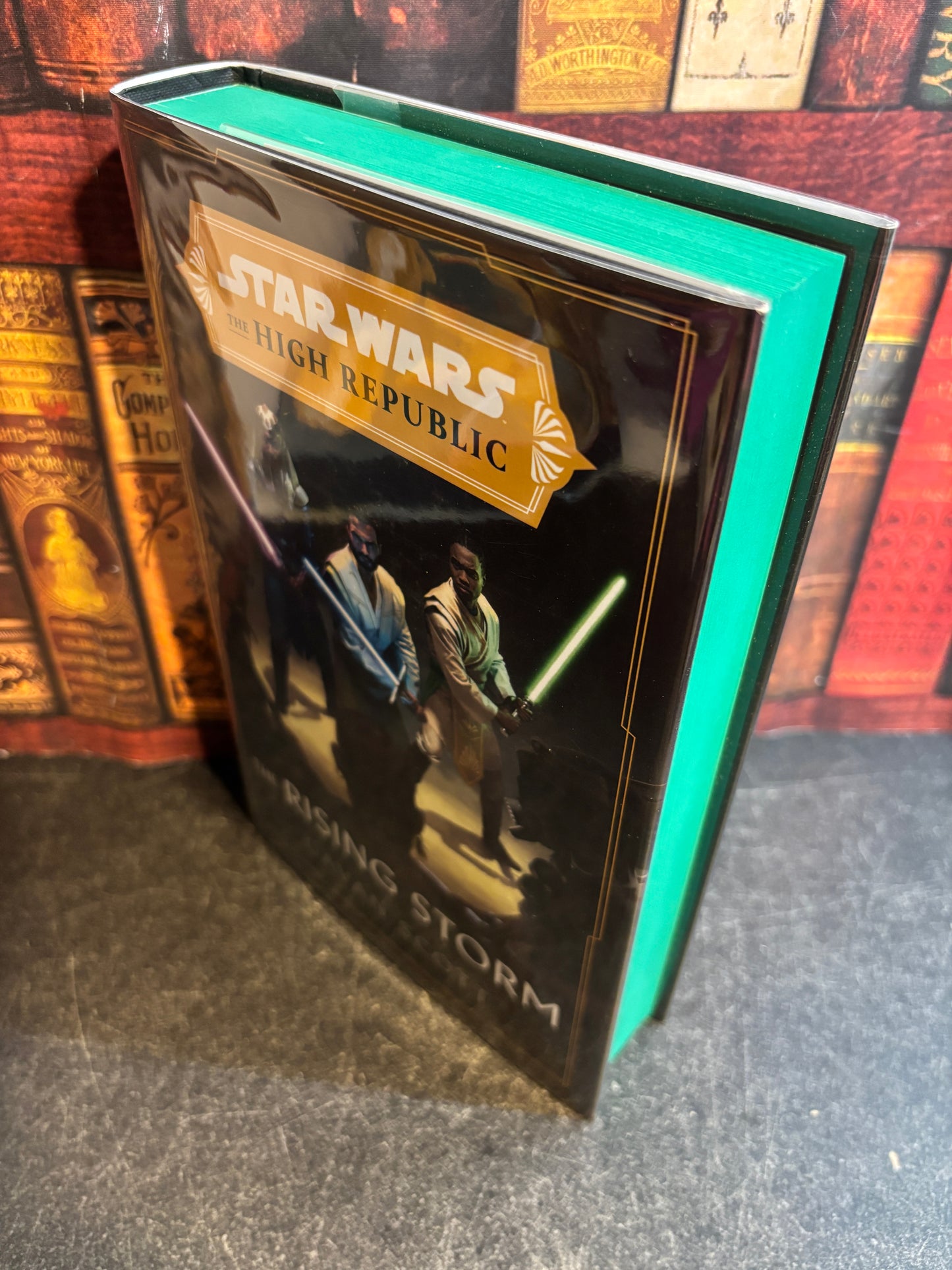 Star Wars High Republic: The Rising Storm by Cavan Scott SIGNED LE #621/1000 w/ Sprayed Edges