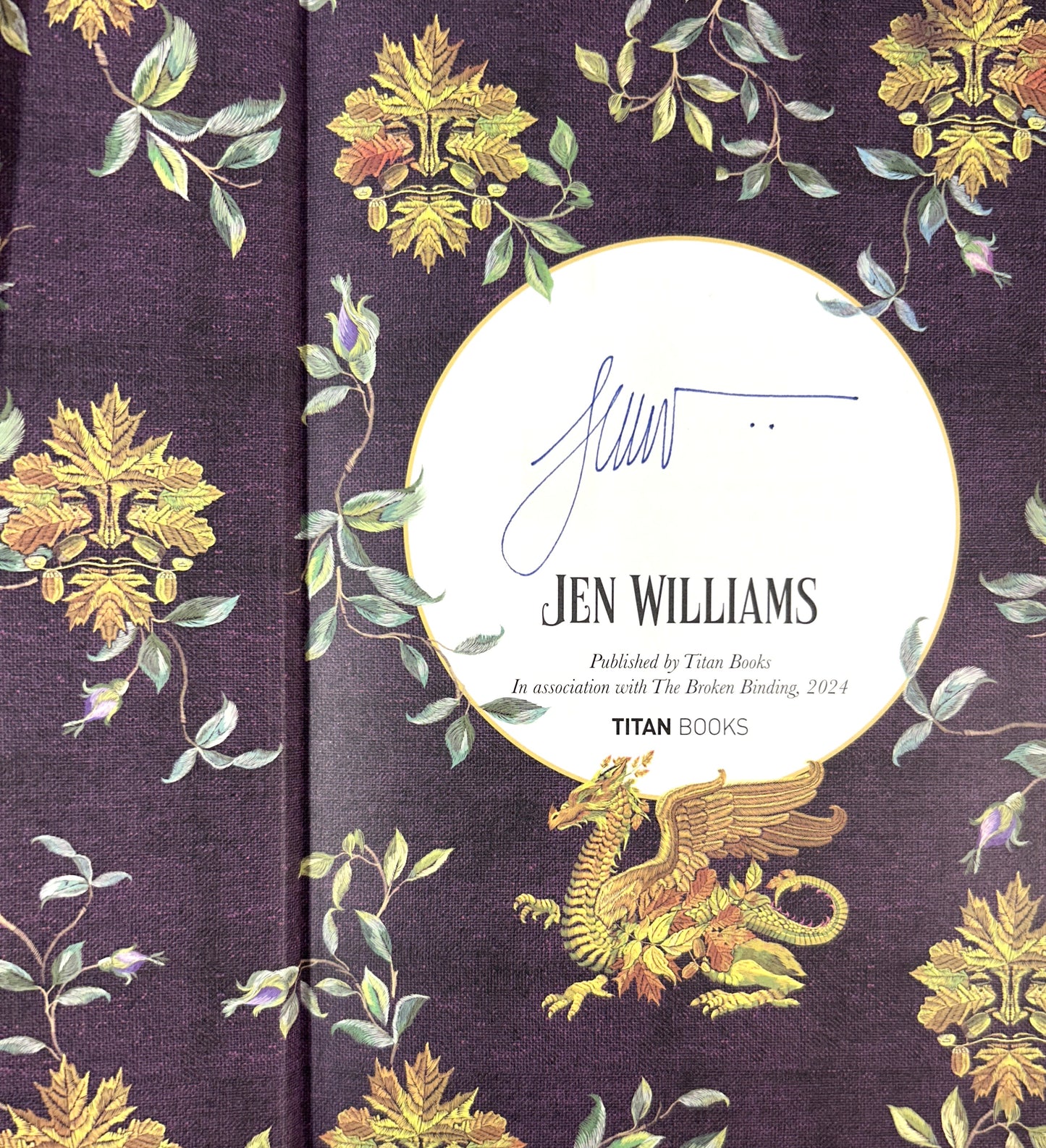Complete Talon Duology by Jen Williams 2024 SIGNED 1st Editions SPRAYED EDGES