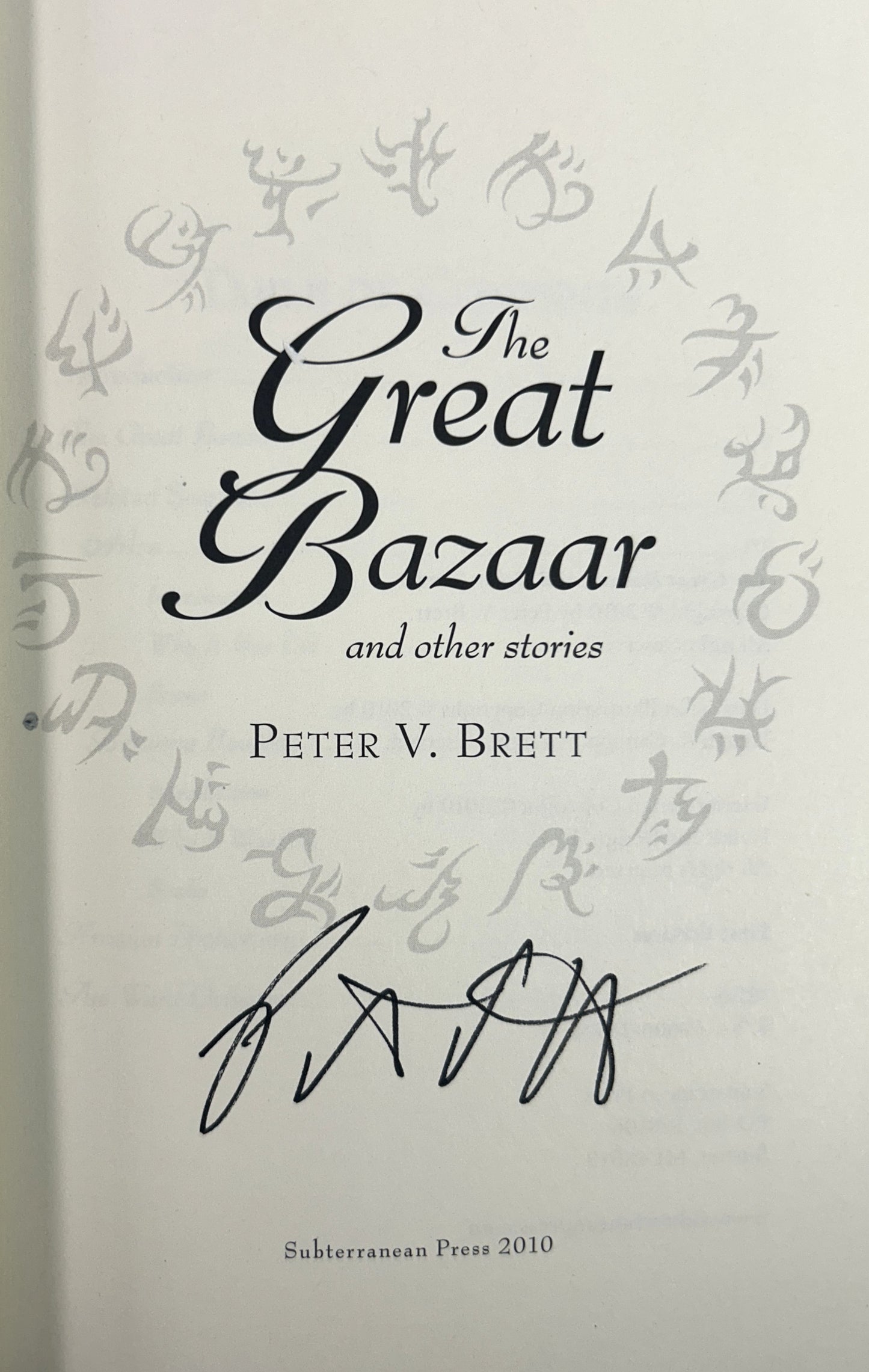Set of 3 Demon Cycle Novels by Peter V Brett 2010-2014 SIGNED Subterranean Press