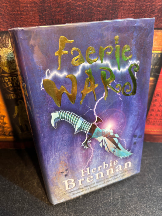 Faerie Wars by Herbie Brennan SIGNED 1st Edition UK
