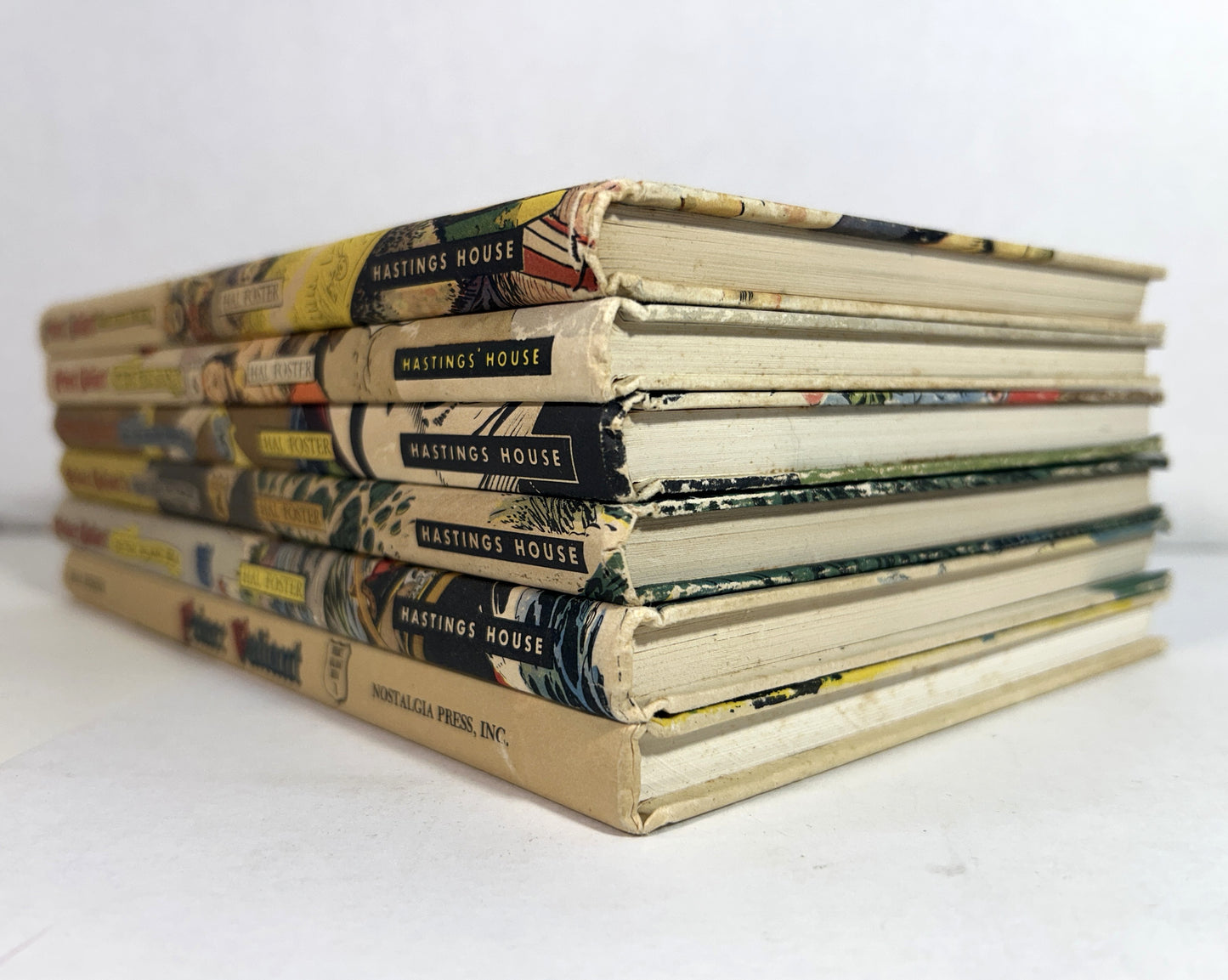Set of 6 Prince Valiant by Hal Foster 1952-1977