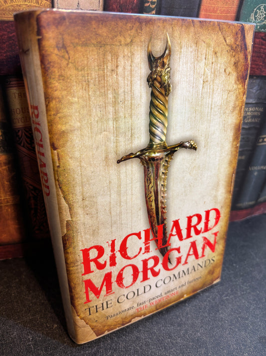 The Cold Commands by Richard Morgan SIGNED 1st Edition UK